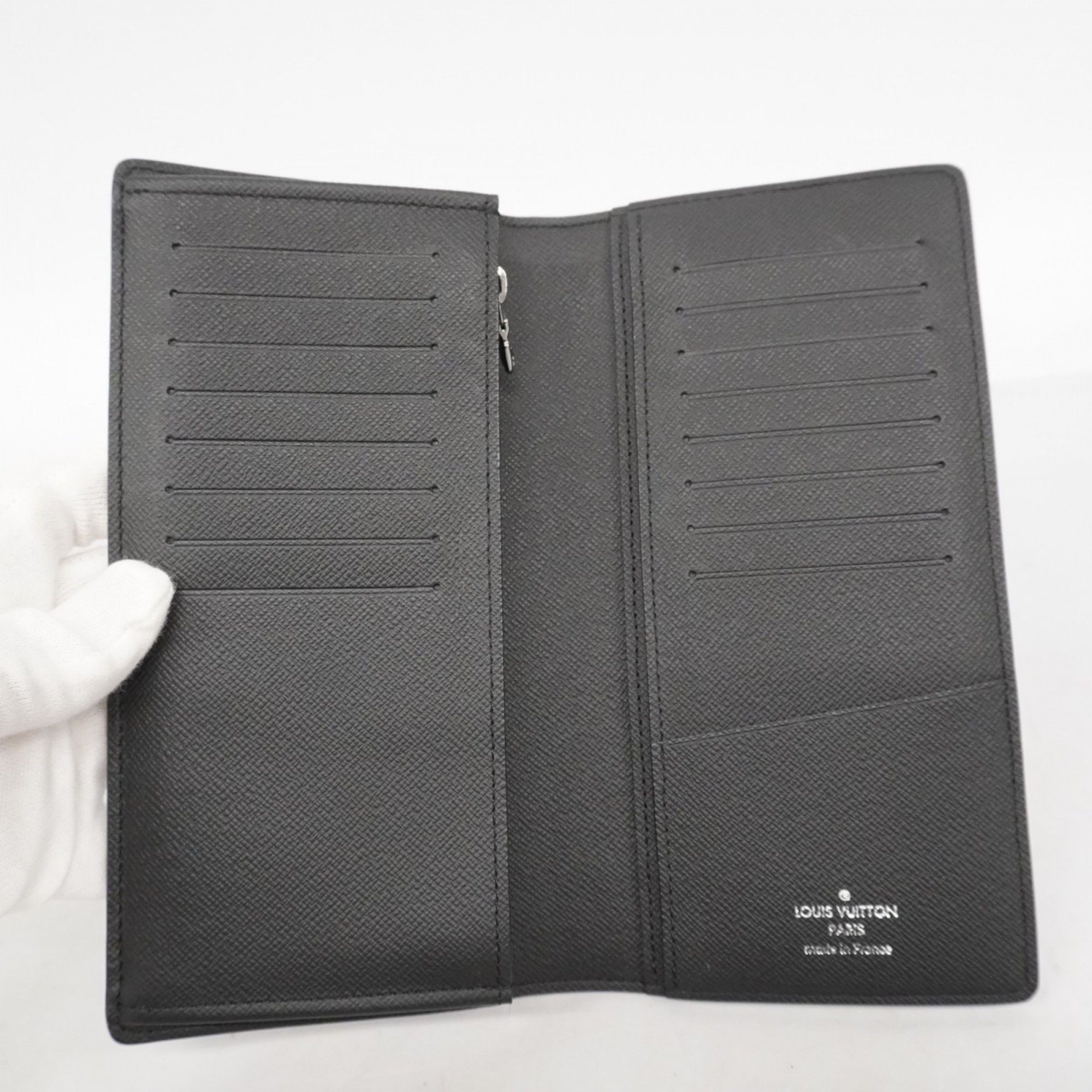Other Louis Vuitton Monogram Eclipse Portefeuille Brazza Long Wallet M61697 Black Men's P2013148 Size ONE SIZE - 3 Thumbnail