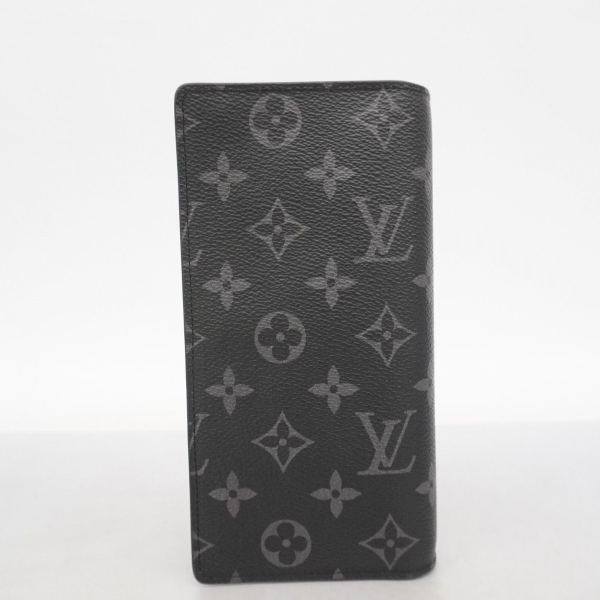 Other Louis Vuitton Monogram Eclipse Portefeuille Brazza Long Wallet M61697 Black Men's P2013148 Size ONE SIZE - 11 Thumbnail