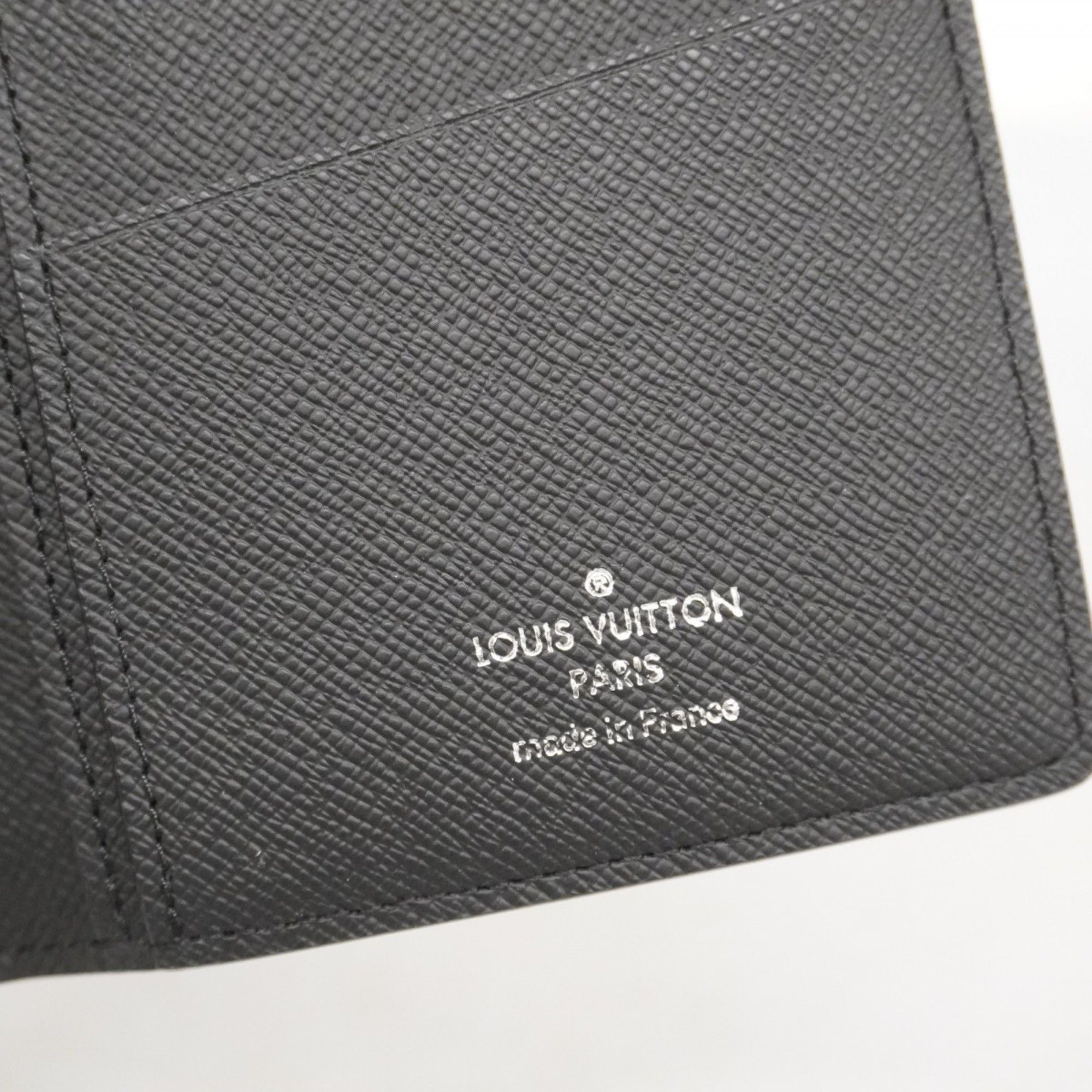 Other Louis Vuitton Monogram Eclipse Portefeuille Brazza Long Wallet M61697 Black Men's P2013148 Size ONE SIZE - 4 Thumbnail