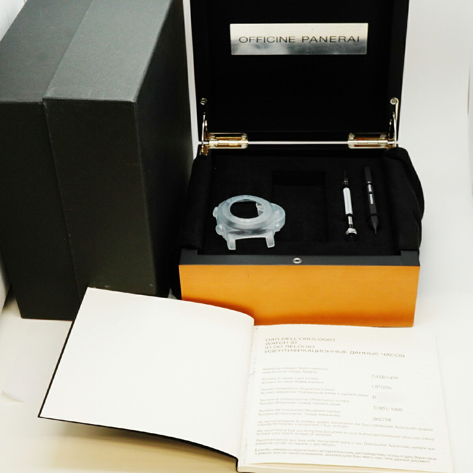 Other Officine Panerai Luminor Marina PAM01499 White Dial Men's Watch Size ONE SIZE - 2 Thumbnail