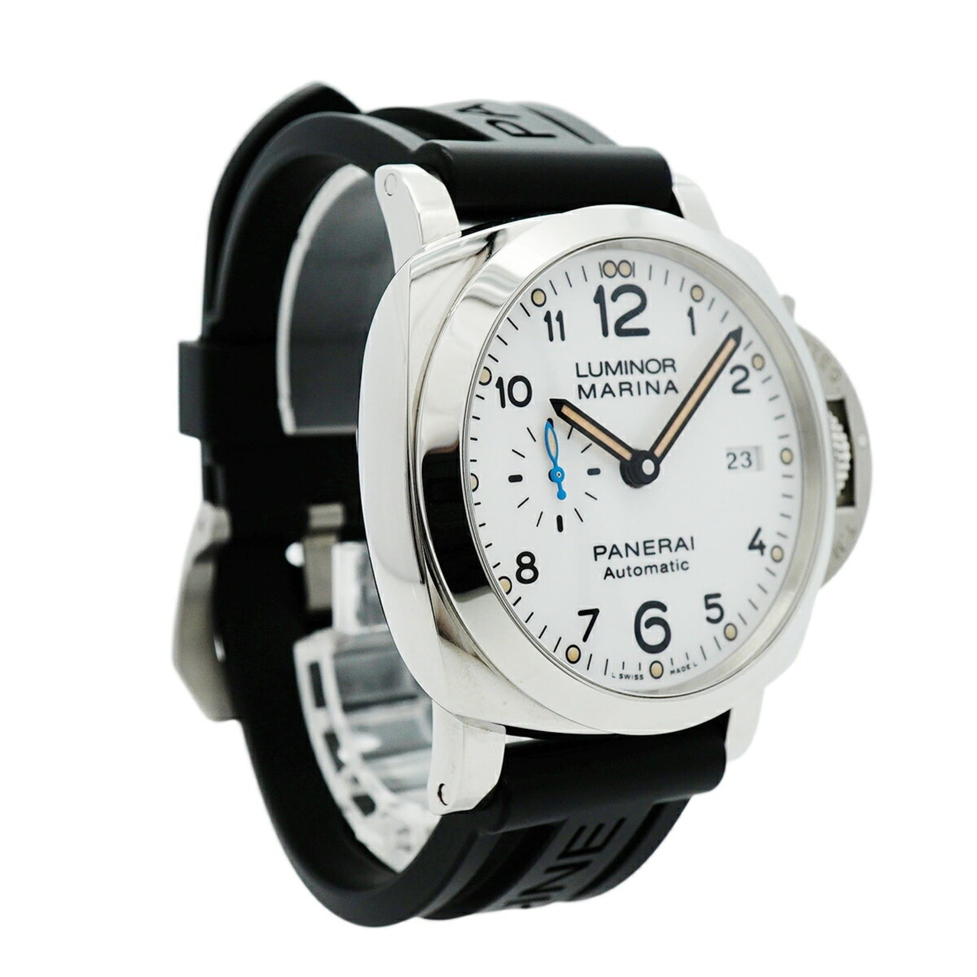 Other Officine Panerai Luminor Marina PAM01499 White Dial Men's Watch Size ONE SIZE - 4 Thumbnail