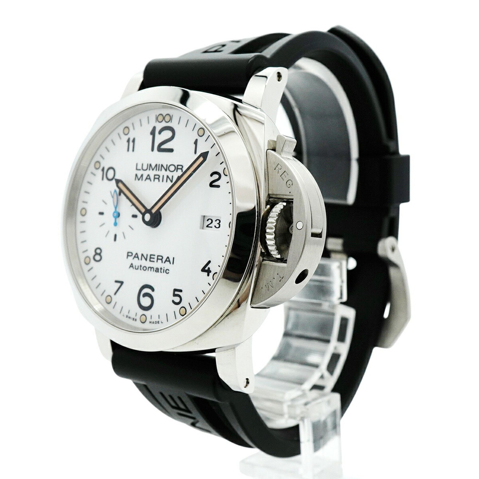 Other Officine Panerai Luminor Marina PAM01499 White Dial Men's Watch Size ONE SIZE - 3 Thumbnail