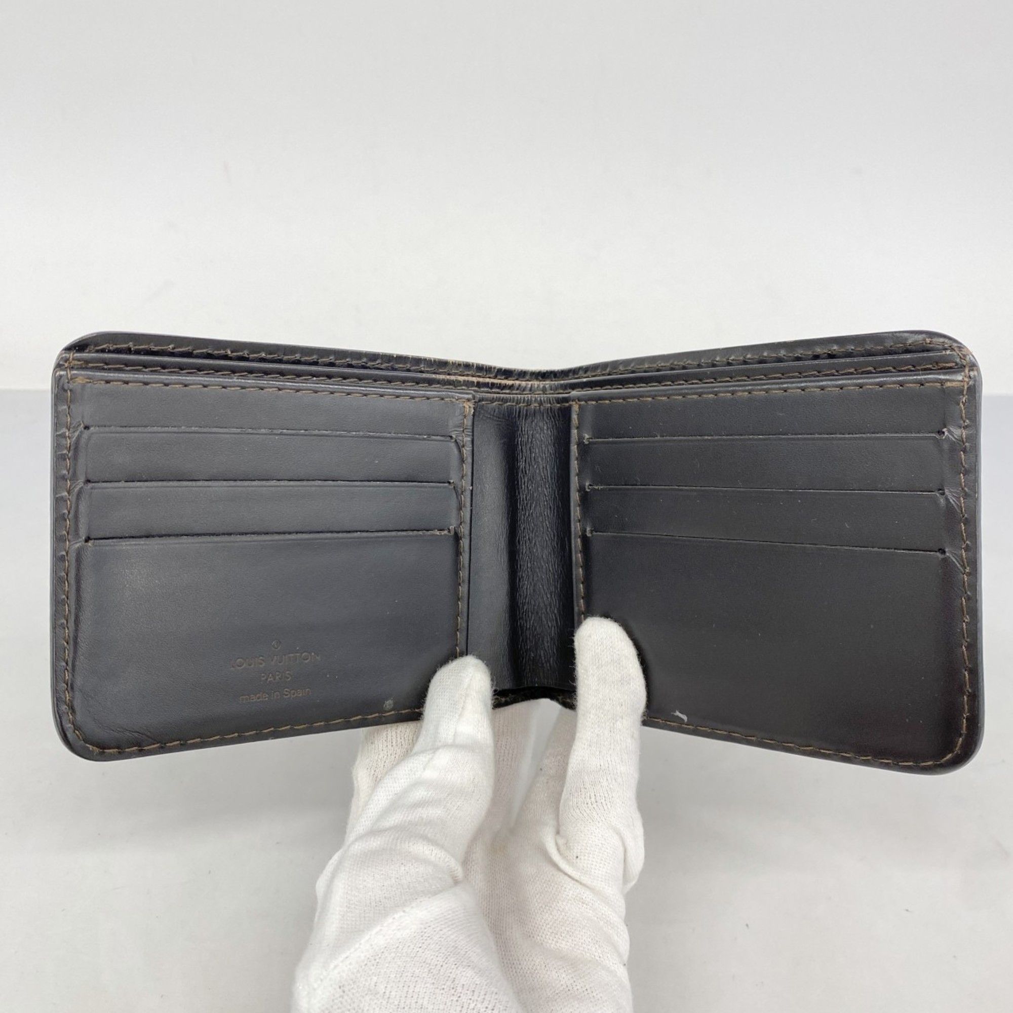 Other Louis Vuitton Wallet Utah Porte Bier 6 Carte Credit M92074 Cafe Men's Size ONE SIZE - 3 Thumbnail