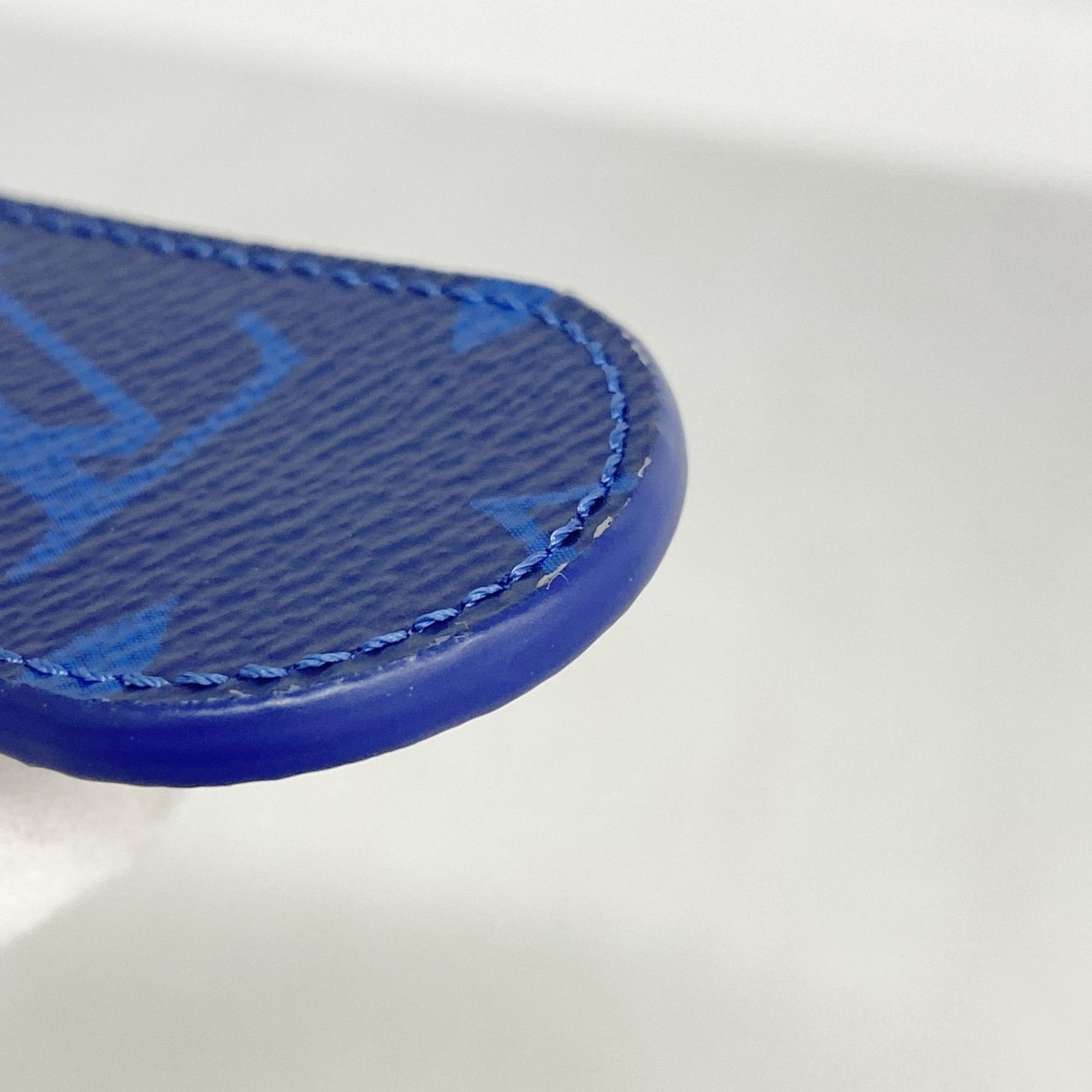 Other Louis Vuitton Taiga Rama Porte-Clés Military Tab Keychain M67779 Cobalt Men's Size ONE SIZE - 3 Thumbnail
