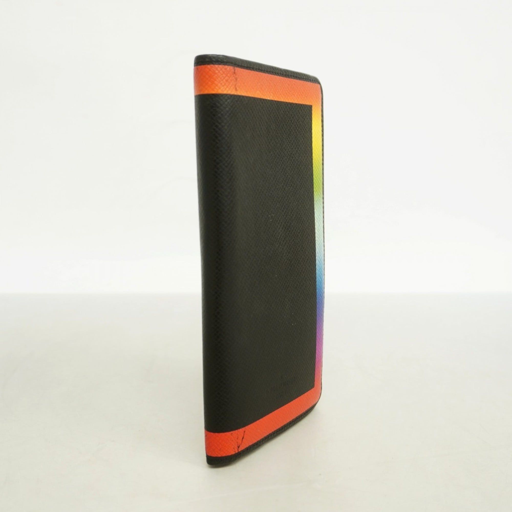 Other Louis Vuitton Taiga Portefeuille Plaza Long Wallet M30349 Black Multicolor Men's Size ONE SIZE - 2 Thumbnail