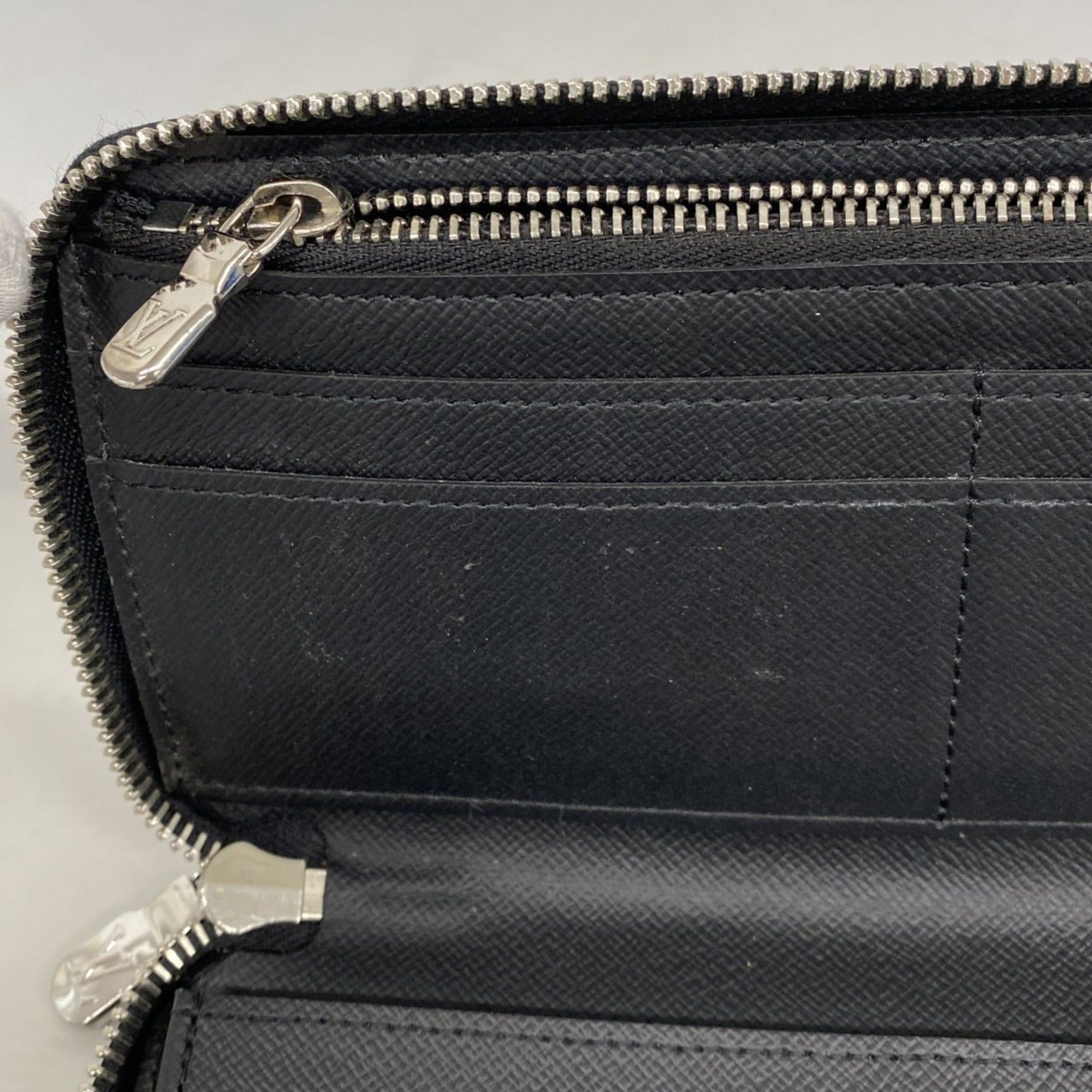 Other Louis Vuitton Epi Zippy Wallet Vertical M60965 Noir Men's Long Size ONE SIZE - 9 Thumbnail