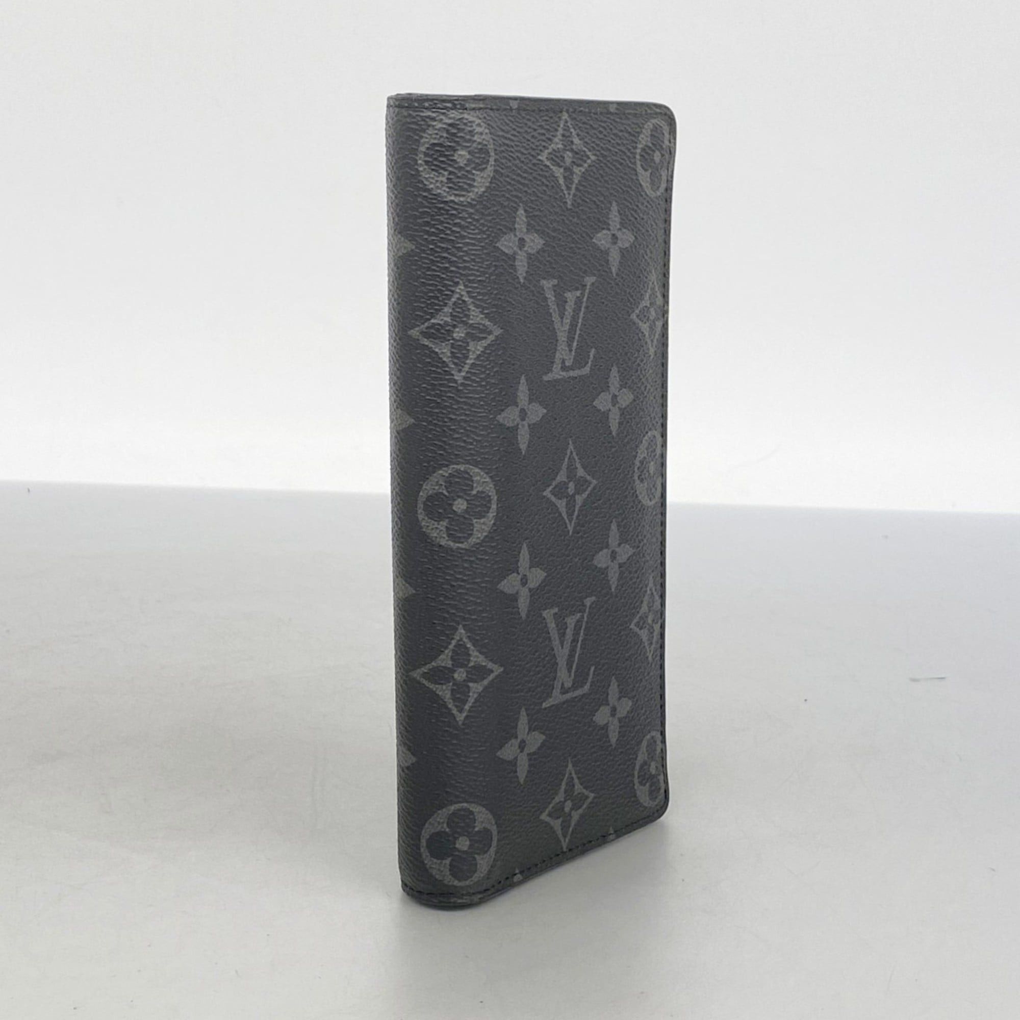 Other Louis Vuitton Monogram Eclipse Portefeuille Brazza Long Wallet M61697 Black Men's Size ONE SIZE - 2 Thumbnail