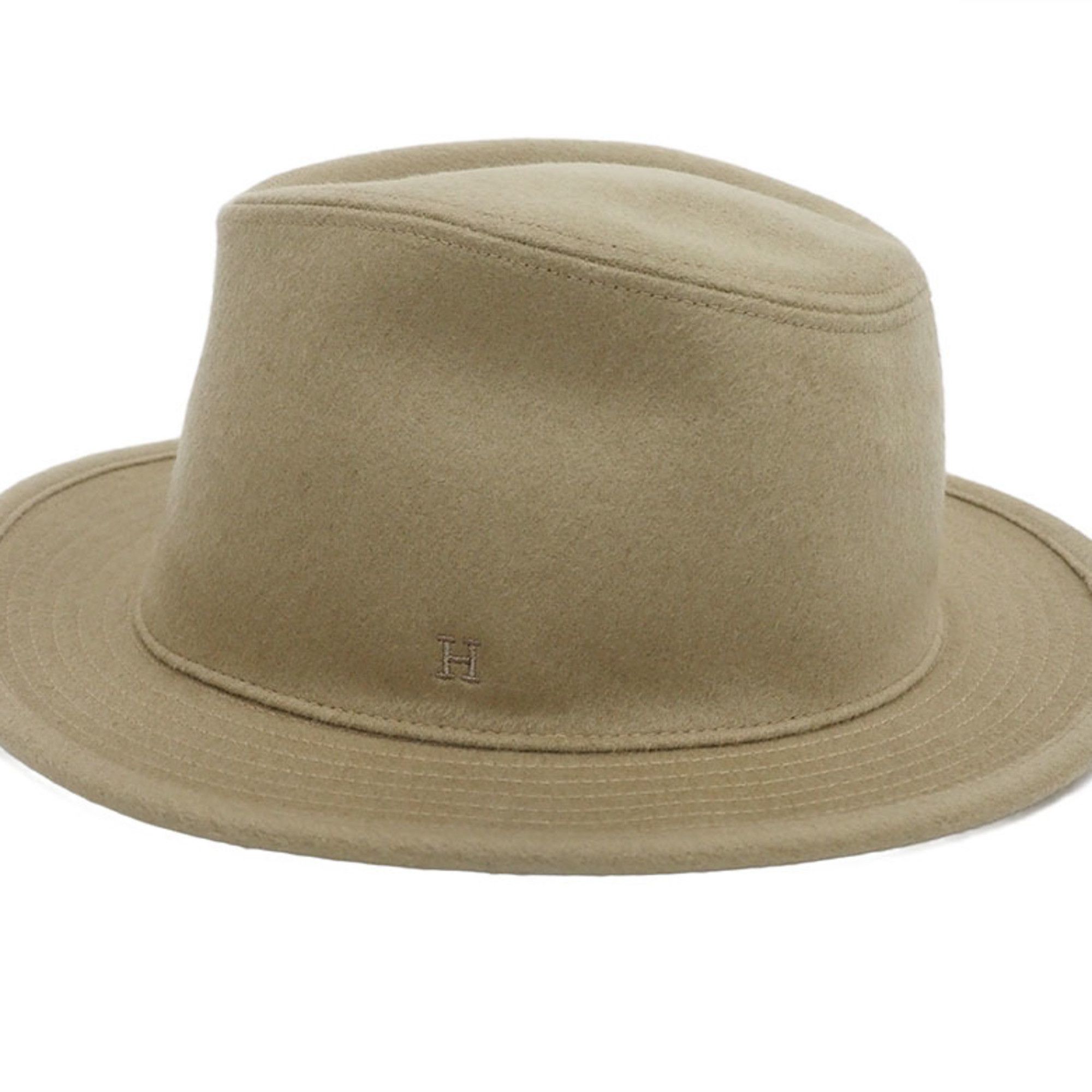 Other Hermes Hermès Fidelio Beige Cashmere Hat H222058N 1W58 Men's Size ONE SIZE - 3 Thumbnail