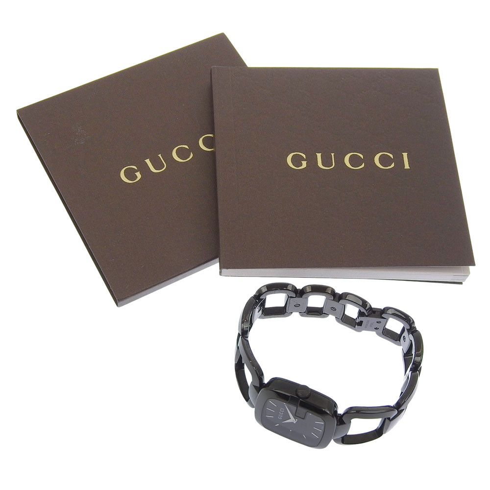 Gucci Gucci Gucci G Collection Stainless Steel Metal Quartz 125.4 DUTY FREE for USA Size ONE SIZE - 7 Thumbnail