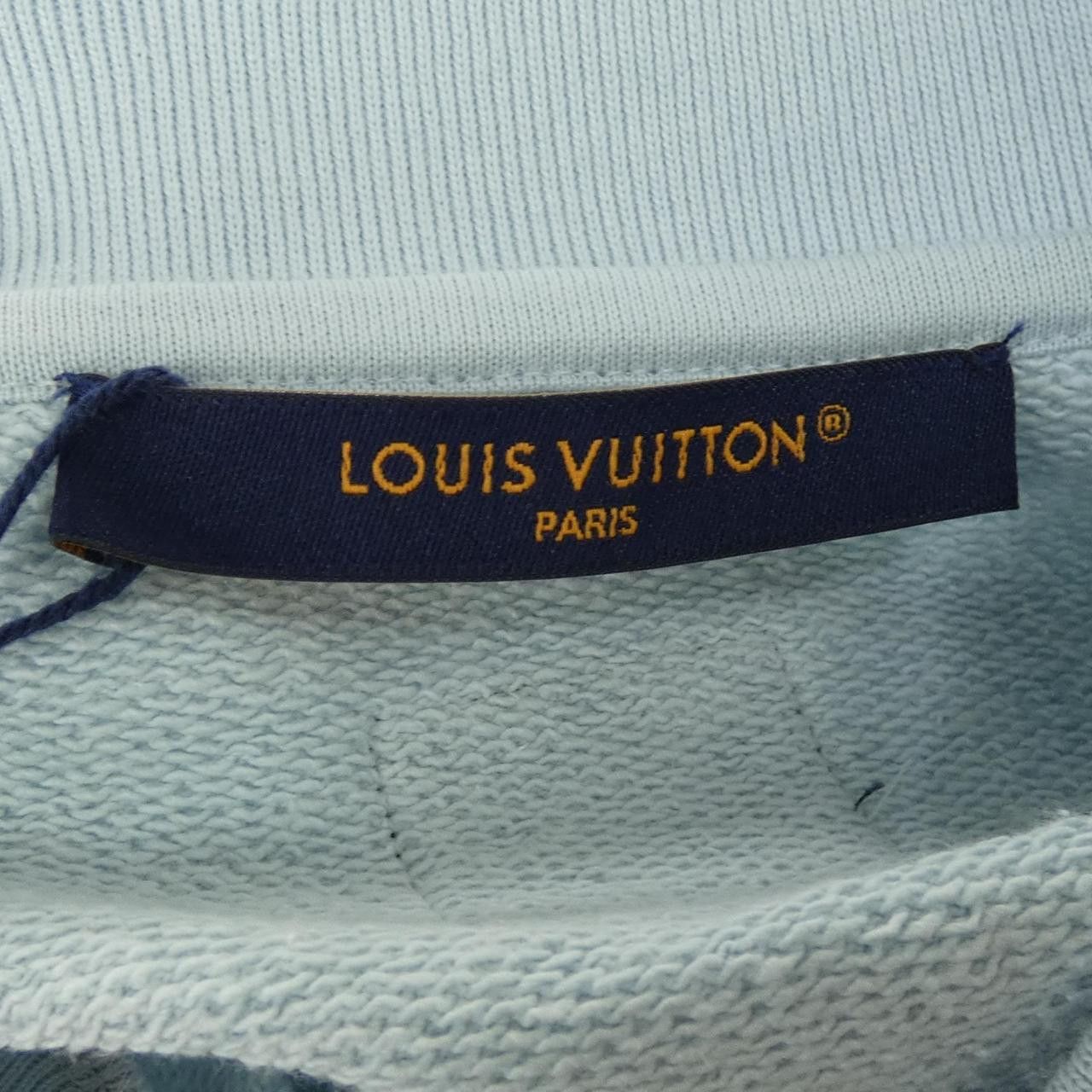 Louis Vuitton Louis Vuitton Louis Vuitton Embroidery Signature Crewneck Sweatshirt Textile Sweatshirts & Hoodies HTY09WFWC DUTY FREE for USA Size ONE SIZE - 4 Thumbnail