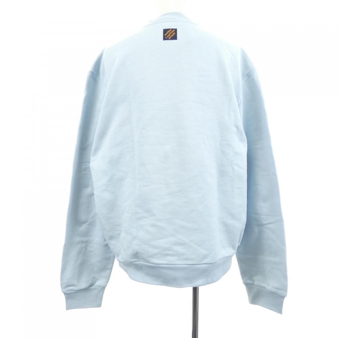 Louis Vuitton Louis Vuitton Louis Vuitton Embroidery Signature Crewneck Sweatshirt Textile Sweatshirts & Hoodies HTY09WFWC DUTY FREE for USA Size ONE SIZE - 2 Thumbnail