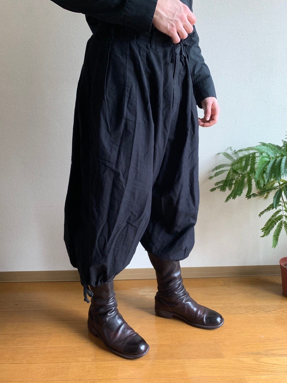 Yohji Yamamoto × Ys For Men YYPH Cotton Balloon Pants - SS18 | Grailed
