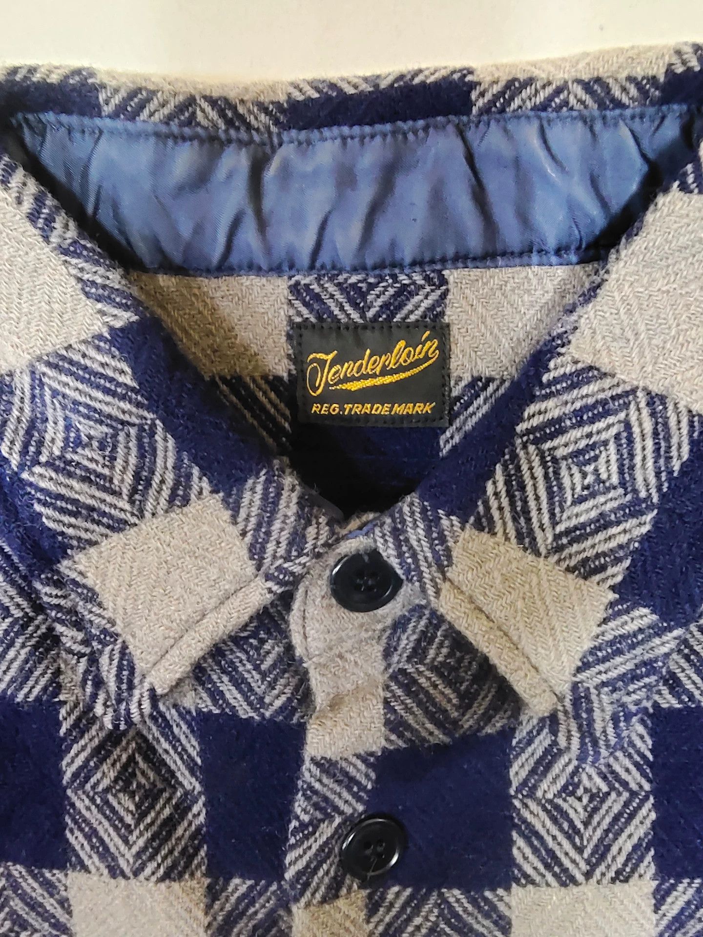Tenderloin Classic Buffalo Check Wool Shirt Size US S / EU 44-46 / 1 - 6 Thumbnail
