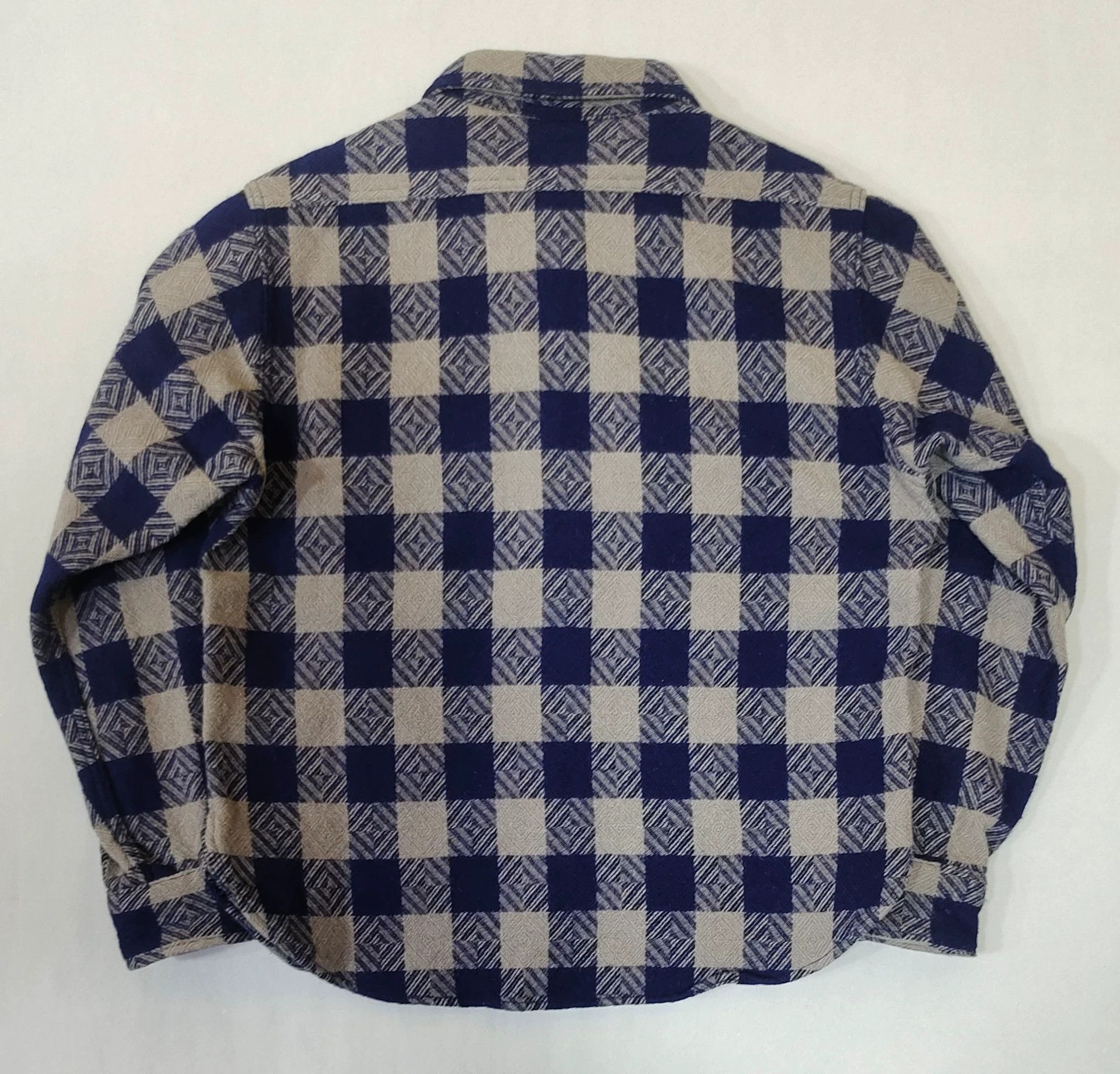 Tenderloin Classic Buffalo Check Wool Shirt Size US S / EU 44-46 / 1 - 5 Thumbnail