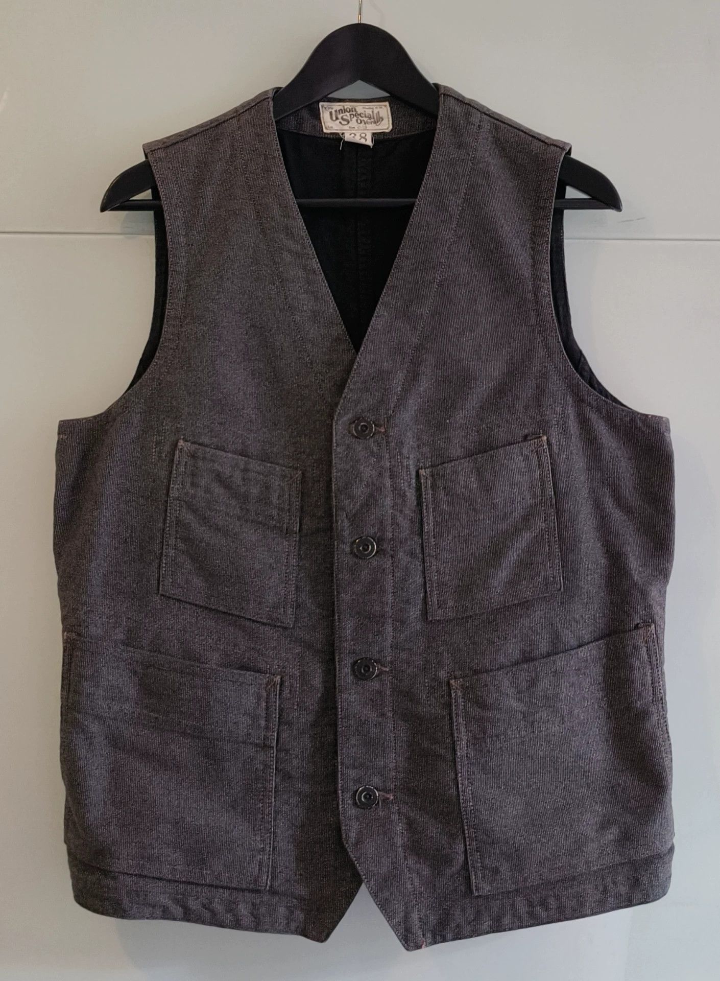 Warehouse & Co. Freewheelers Warehouse Striped Vest Size US M / EU 48-50 / 2 - 3 Thumbnail