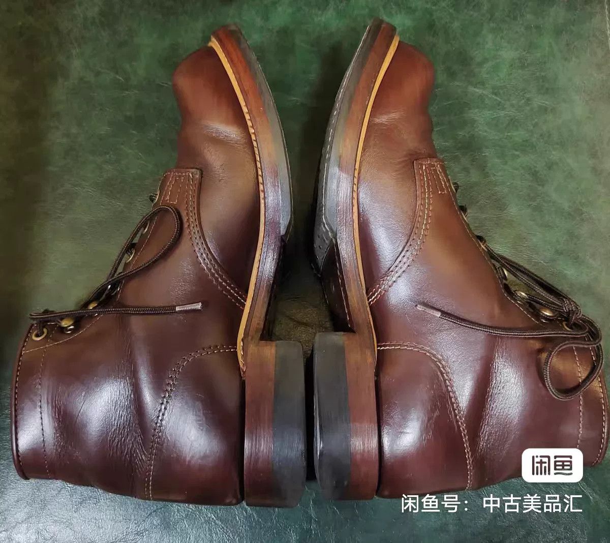 TOYS McCOY Toys McCoy Horse Leather Work Boots Size US 8 / EU 41 - 4 Thumbnail