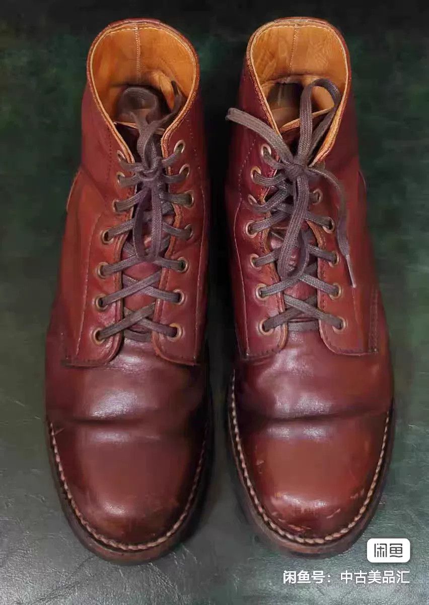 Warehouse & Co. Vintage Leather Work Boots Size US 8.5 / EU 41-42 - 2 Thumbnail