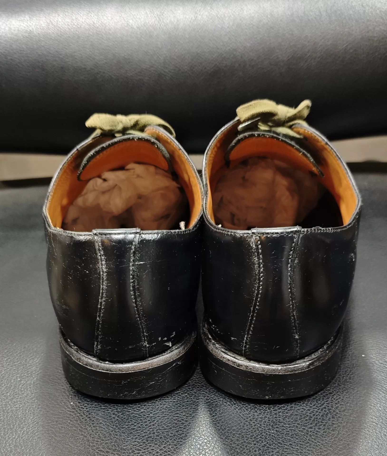 Sanders Sanders Military USN Service Shoes Black Size US 8 / EU 41 - 5 Thumbnail