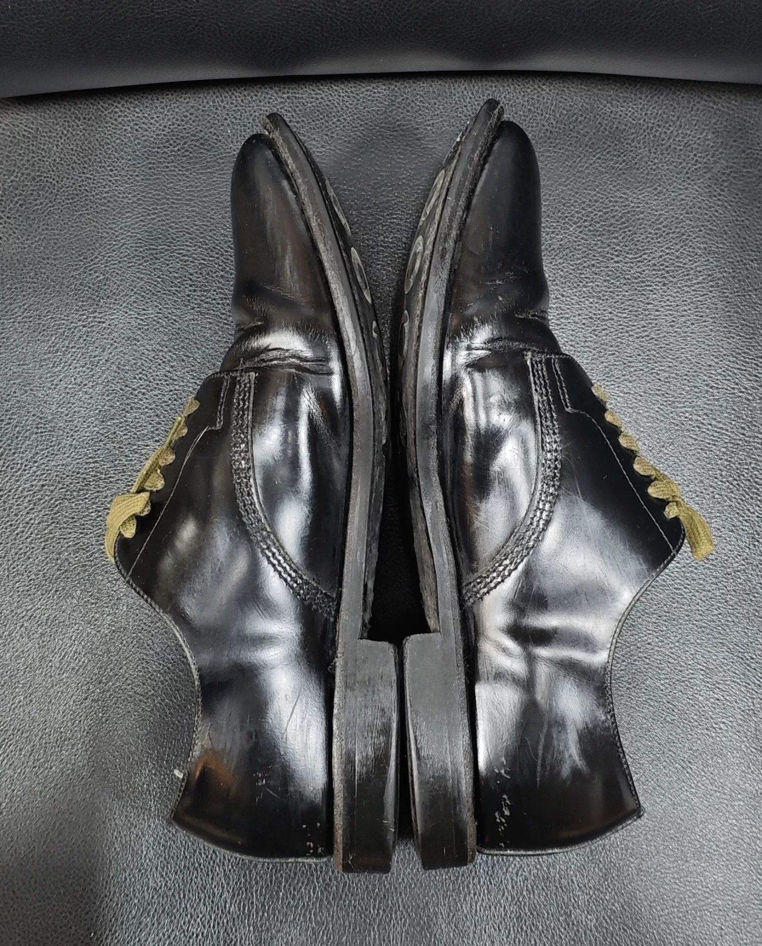 Sanders Sanders Military USN Service Shoes Black Size US 8 / EU 41 - 3 Thumbnail