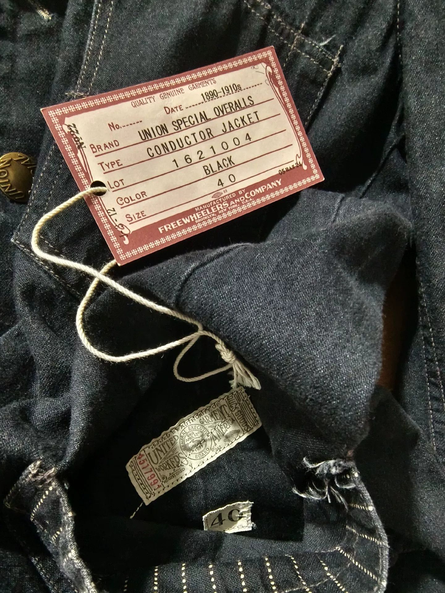 Freewheelers Freewheelers Ticket Seller Suit Jacket Size US XXS / EU 40 - 6 Thumbnail