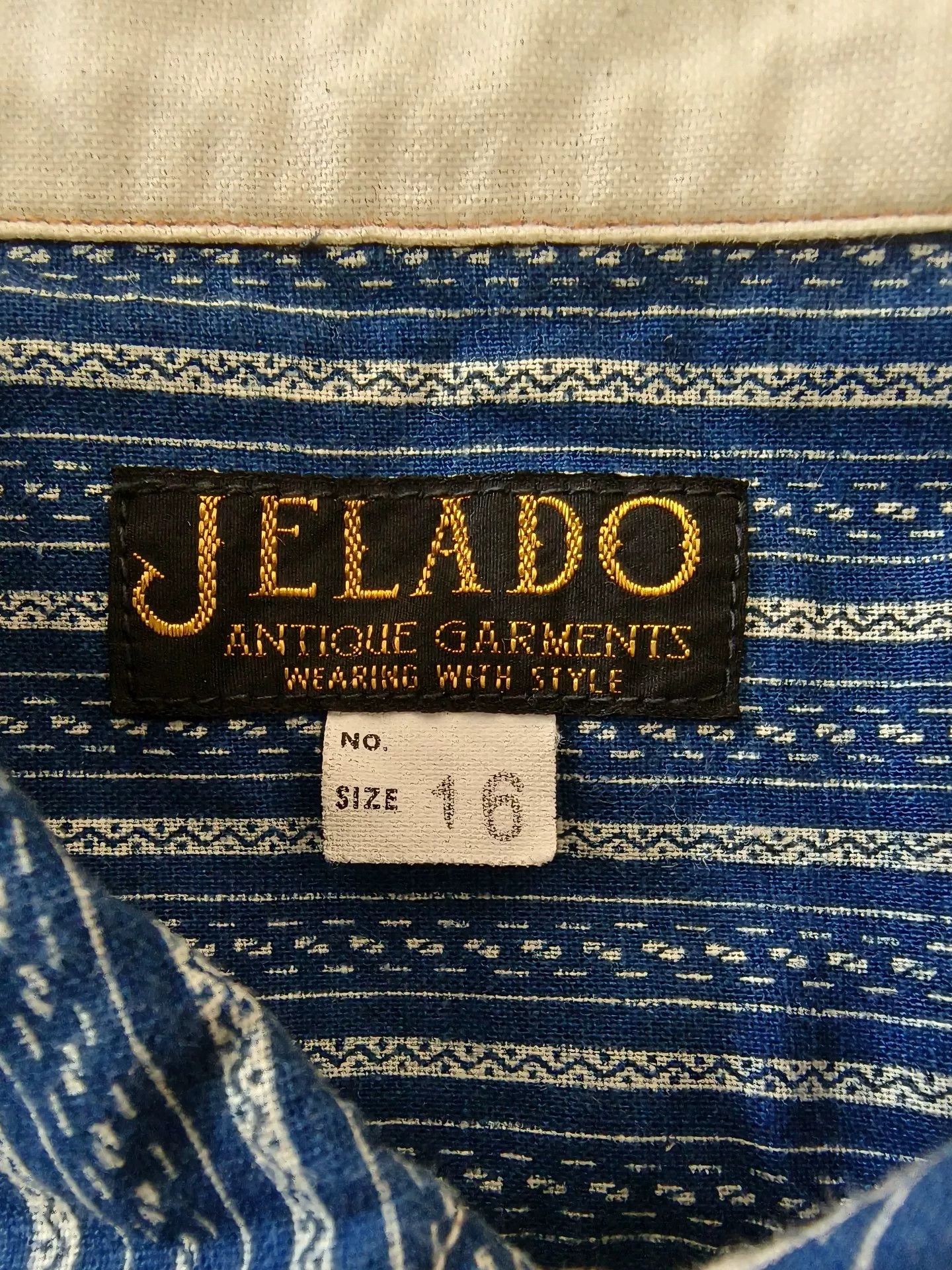 Jelado High-End Indigo Wabash Stripe Shirt Size US L / EU 52-54 / 3 - 3 Thumbnail
