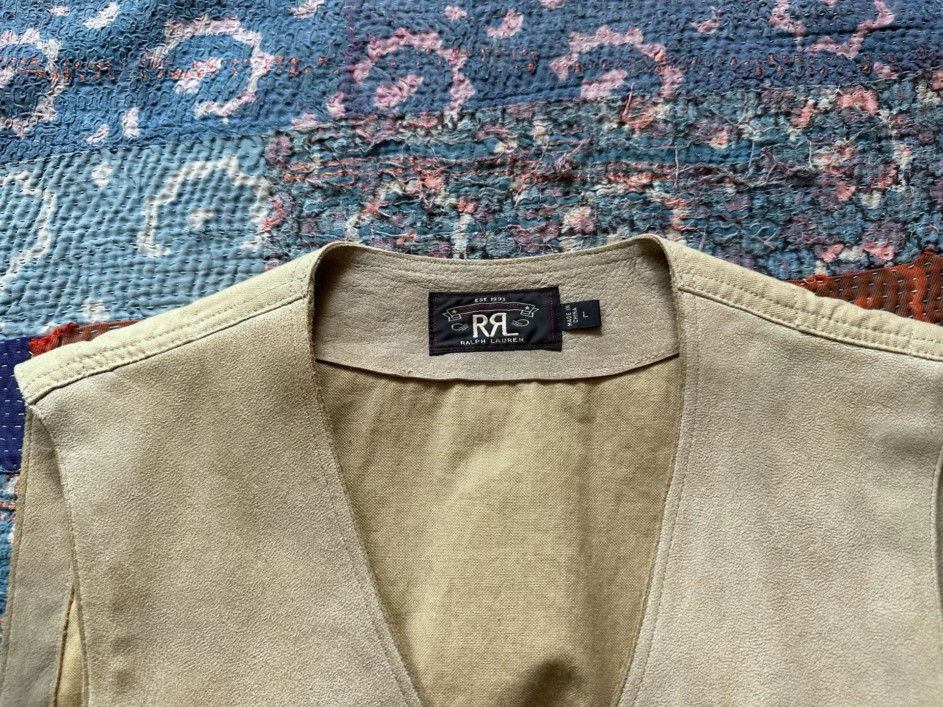 RRL Ralph Lauren RRL Fringe Vintage Vest Size US L / EU 52-54 / 3 - 3 Thumbnail