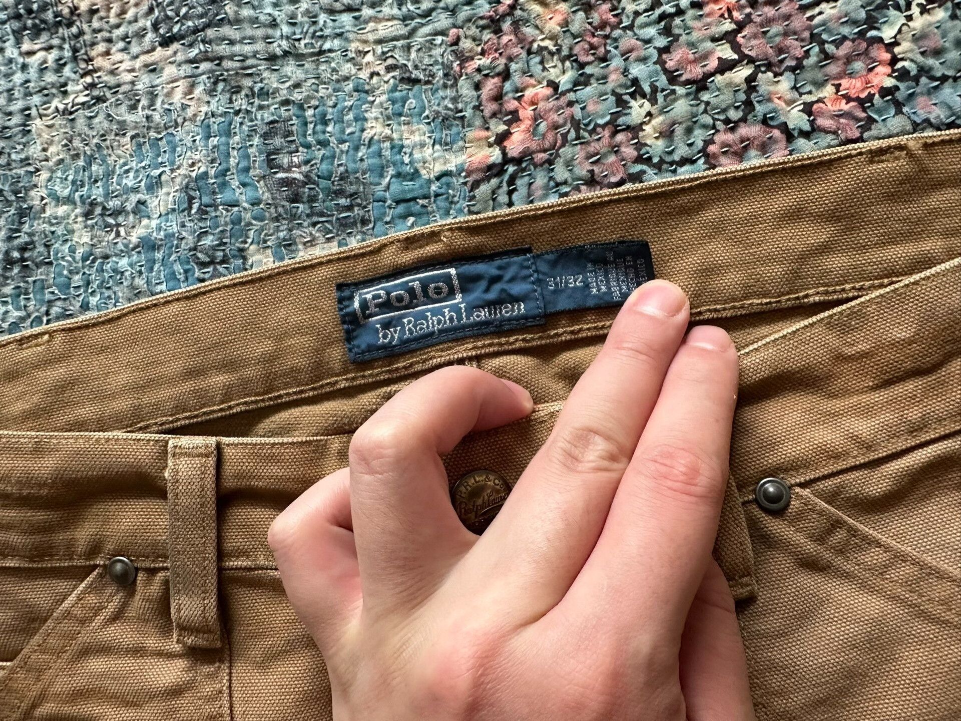 RRL Ralph Lauren Ralph Lauren Vintage Washed Casual Pants Size US 31 - 3 Thumbnail