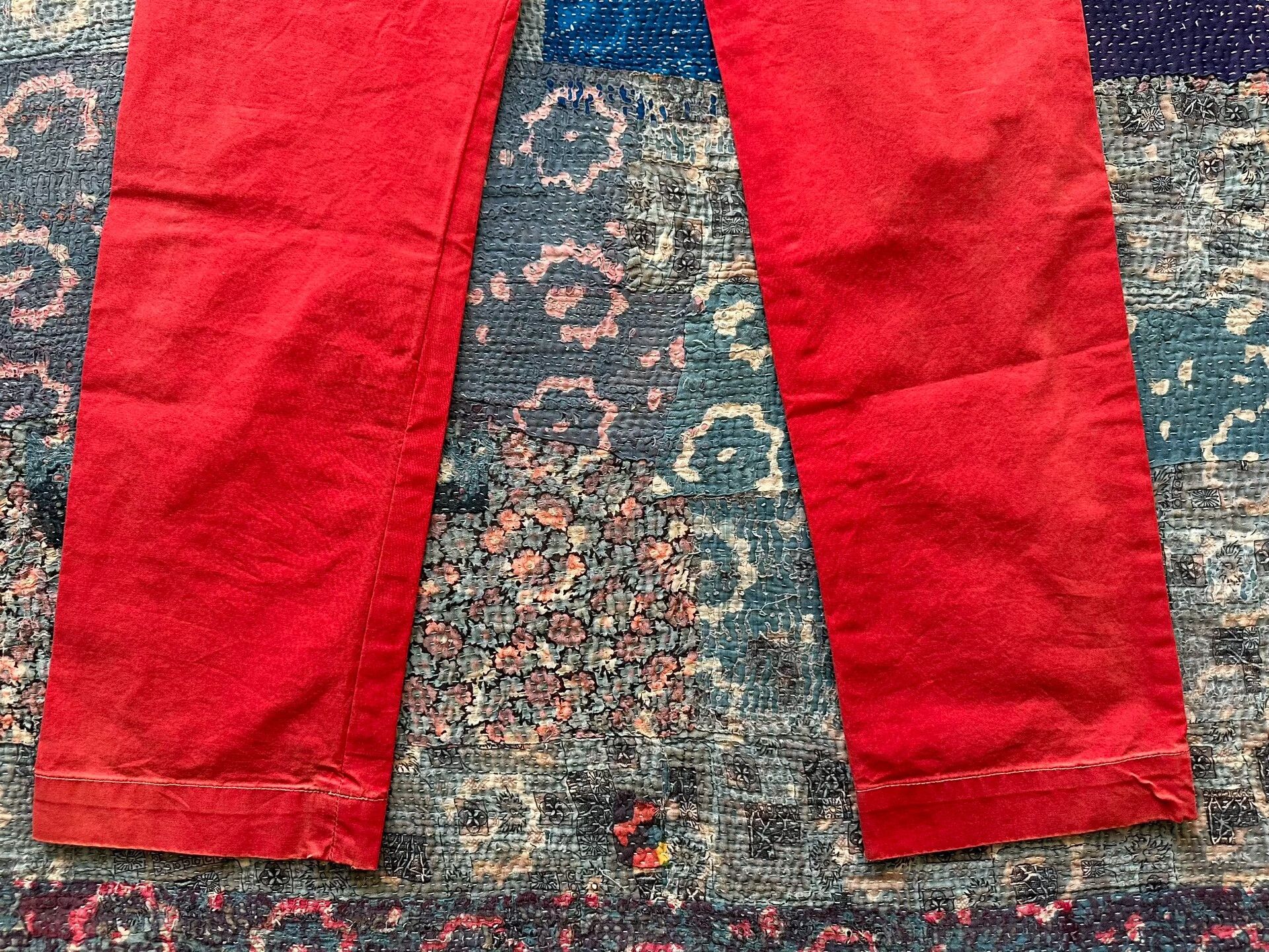 RRL Ralph Lauren RRL Vintage Red Casual Pants Size US 32 / EU 48 - 3 Thumbnail
