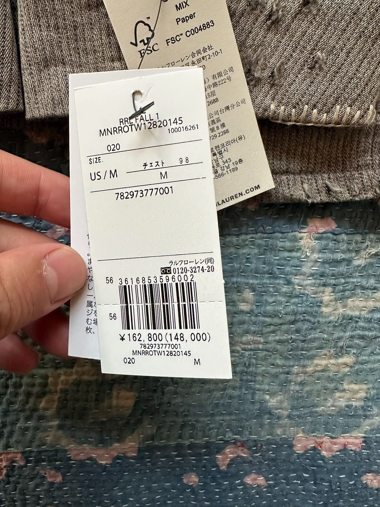 RRL Ralph Lauren RRL Distressed Vintage Blazer Size US M / EU 48-50 / 2 - 5 Thumbnail