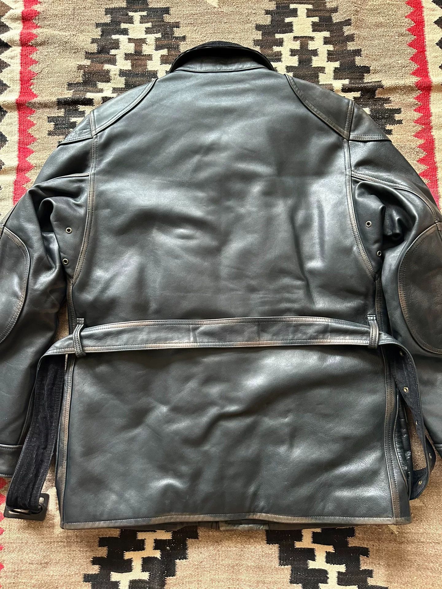 RRL Ralph Lauren Vintage Polo Ralph Lauren Leather Jacket Size US M / EU 48-50 / 2 - 2 Thumbnail