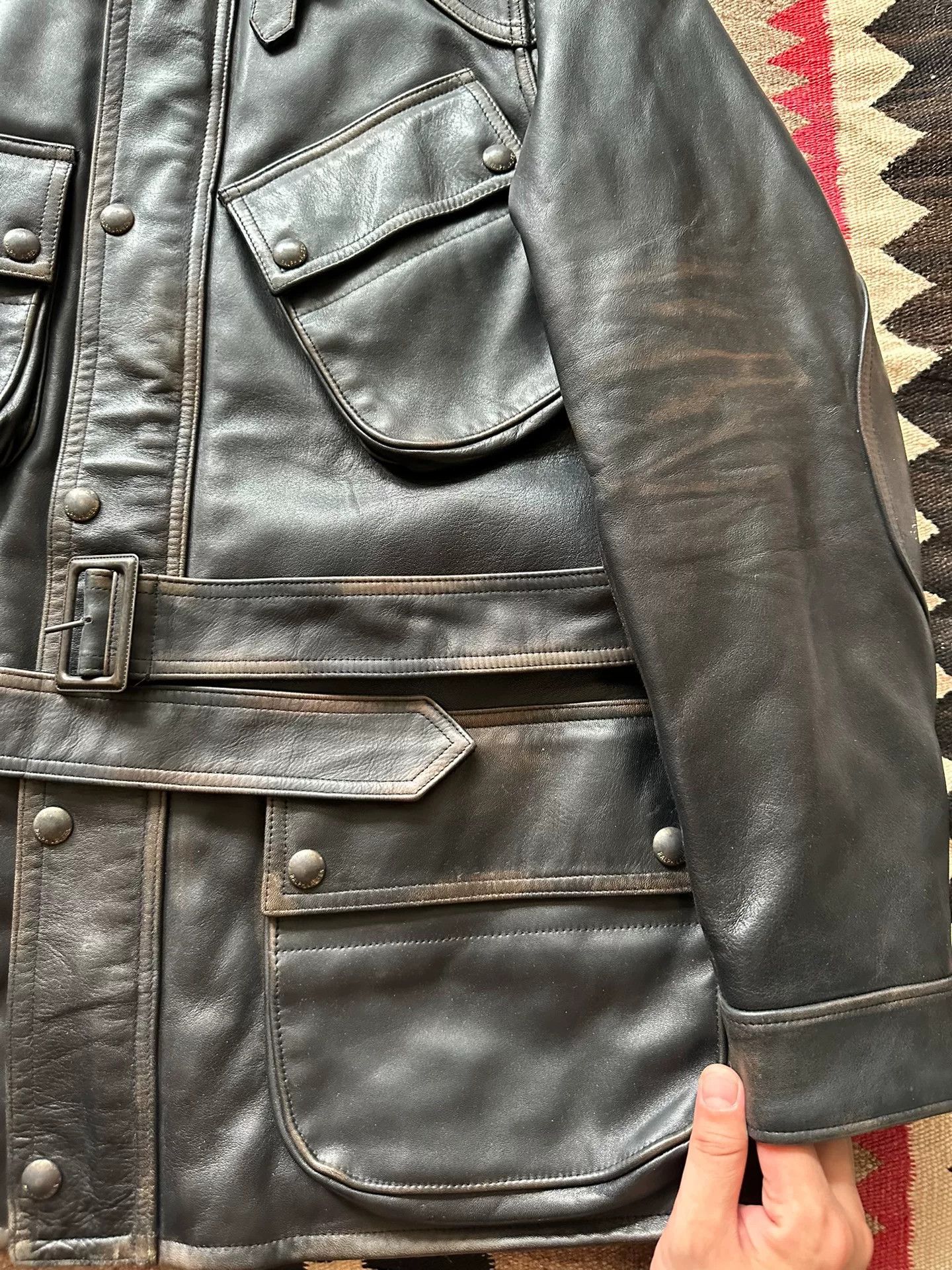 RRL Ralph Lauren Vintage Polo Ralph Lauren Leather Jacket Size US M / EU 48-50 / 2 - 5 Thumbnail