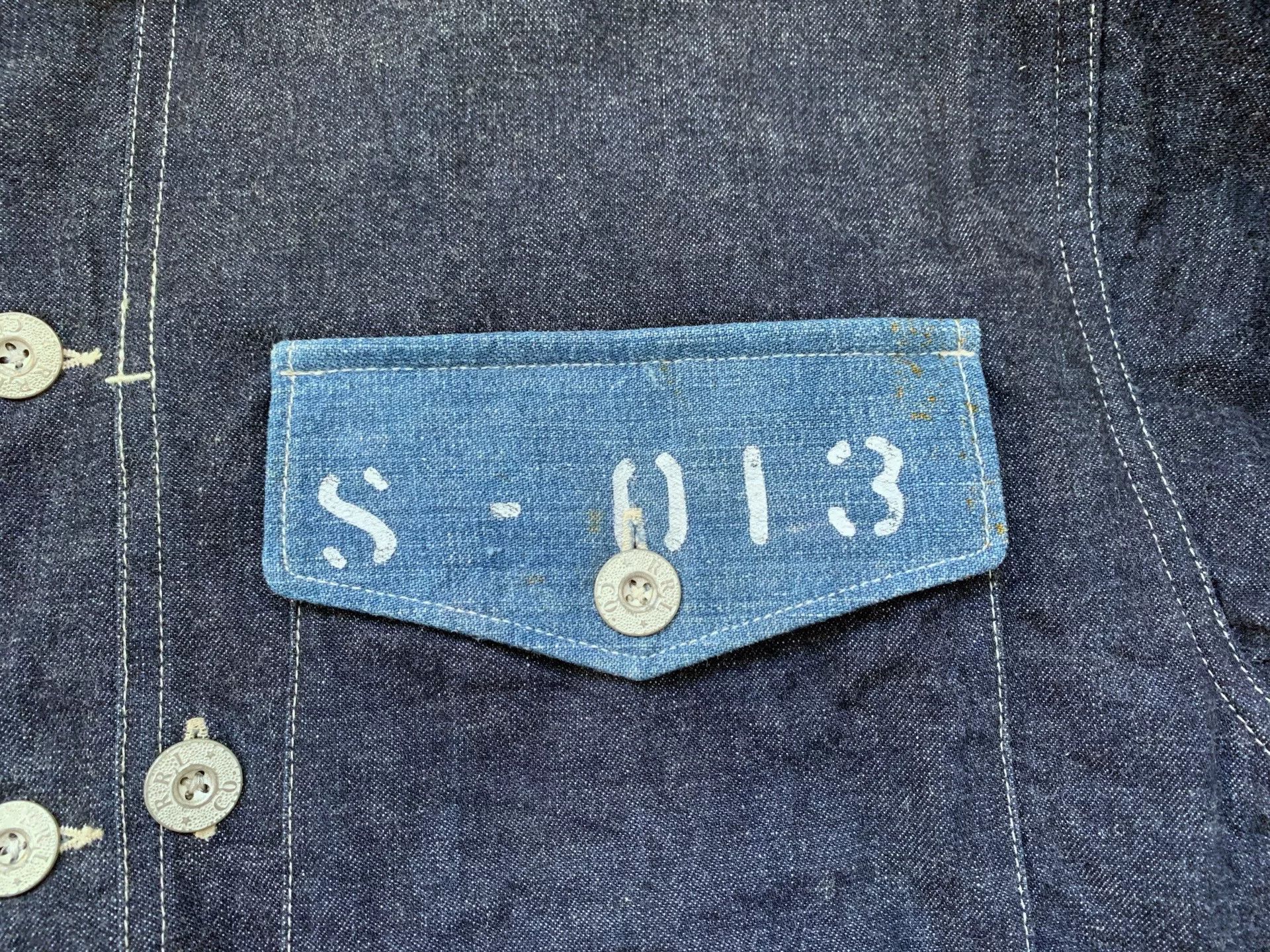 RRL Ralph Lauren Limited Edition RRL Denim Jacket Size US M / EU 48-50 / 2 - 3 Thumbnail
