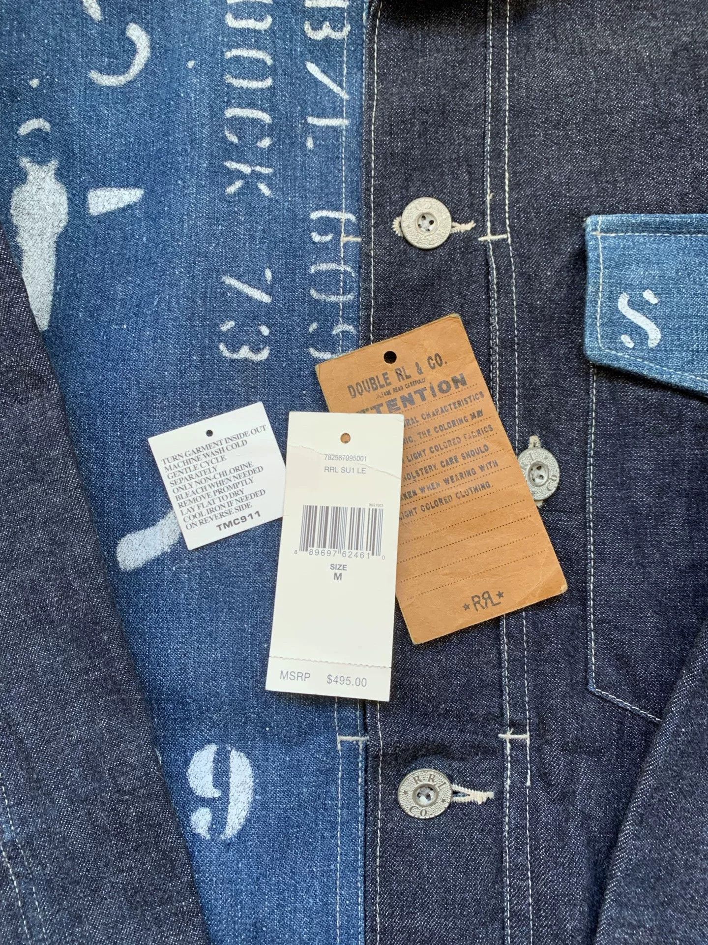 RRL Ralph Lauren Limited Edition RRL Denim Jacket Size US M / EU 48-50 / 2 - 6 Thumbnail
