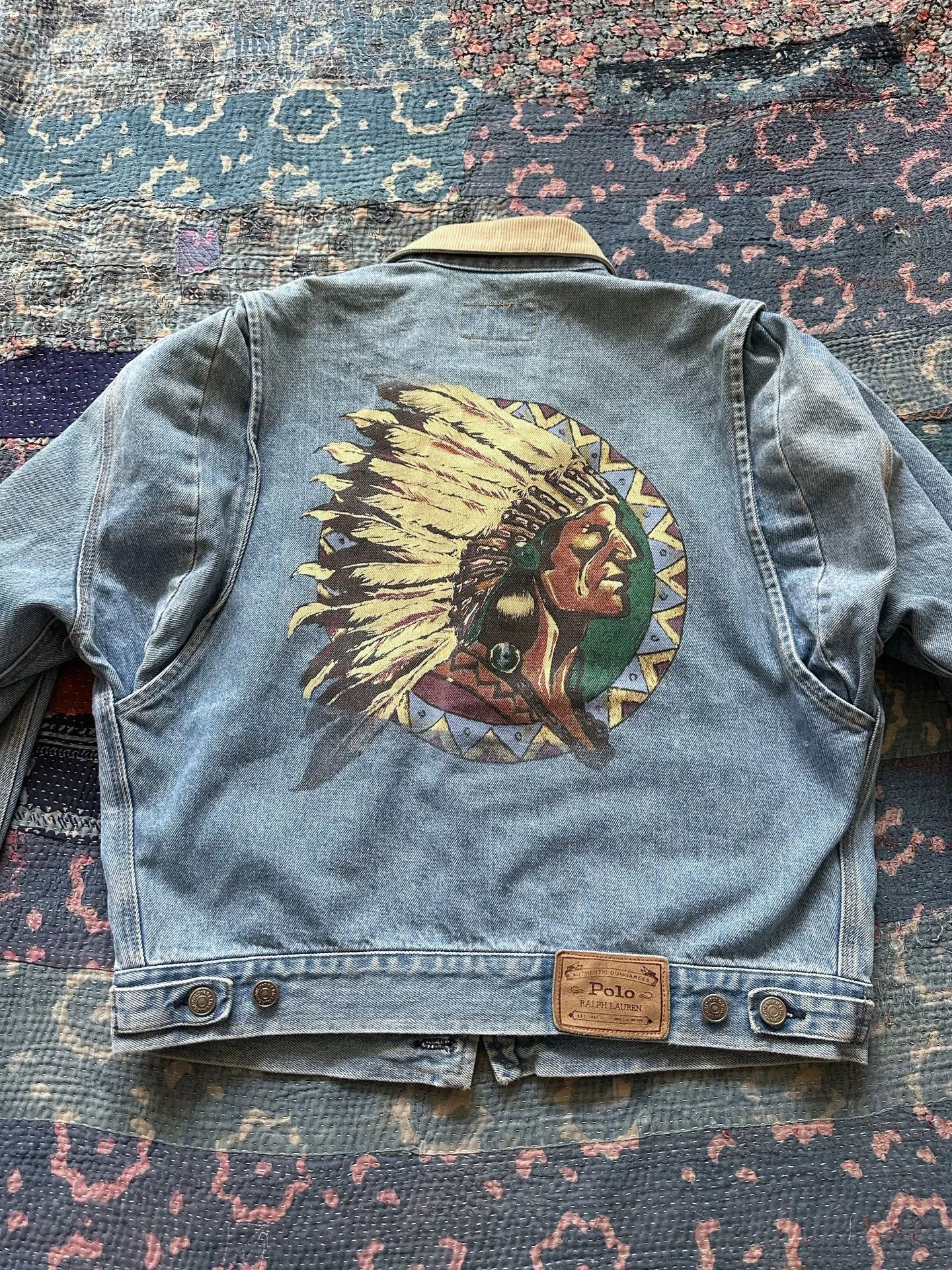 Polo Ralph Lauren Ralph Lauren Corduroy Jean Jacket Size M / US 6-8 / IT 42-44 - 2 Thumbnail
