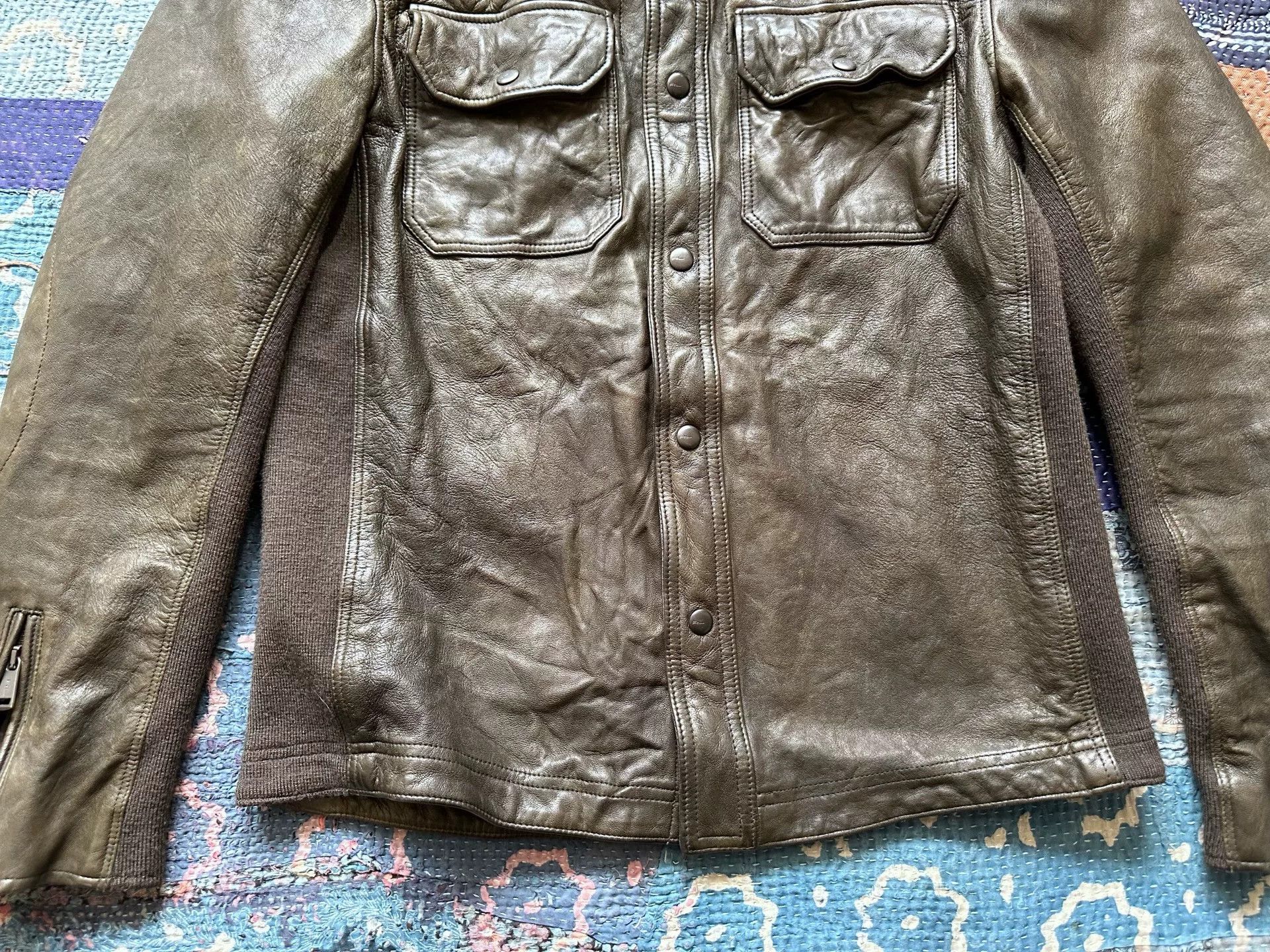 Ralph Lauren Black Label Ralph Lauren Black Label Motorcycle Jacket Size US S / EU 44-46 / 1 - 3 Thumbnail