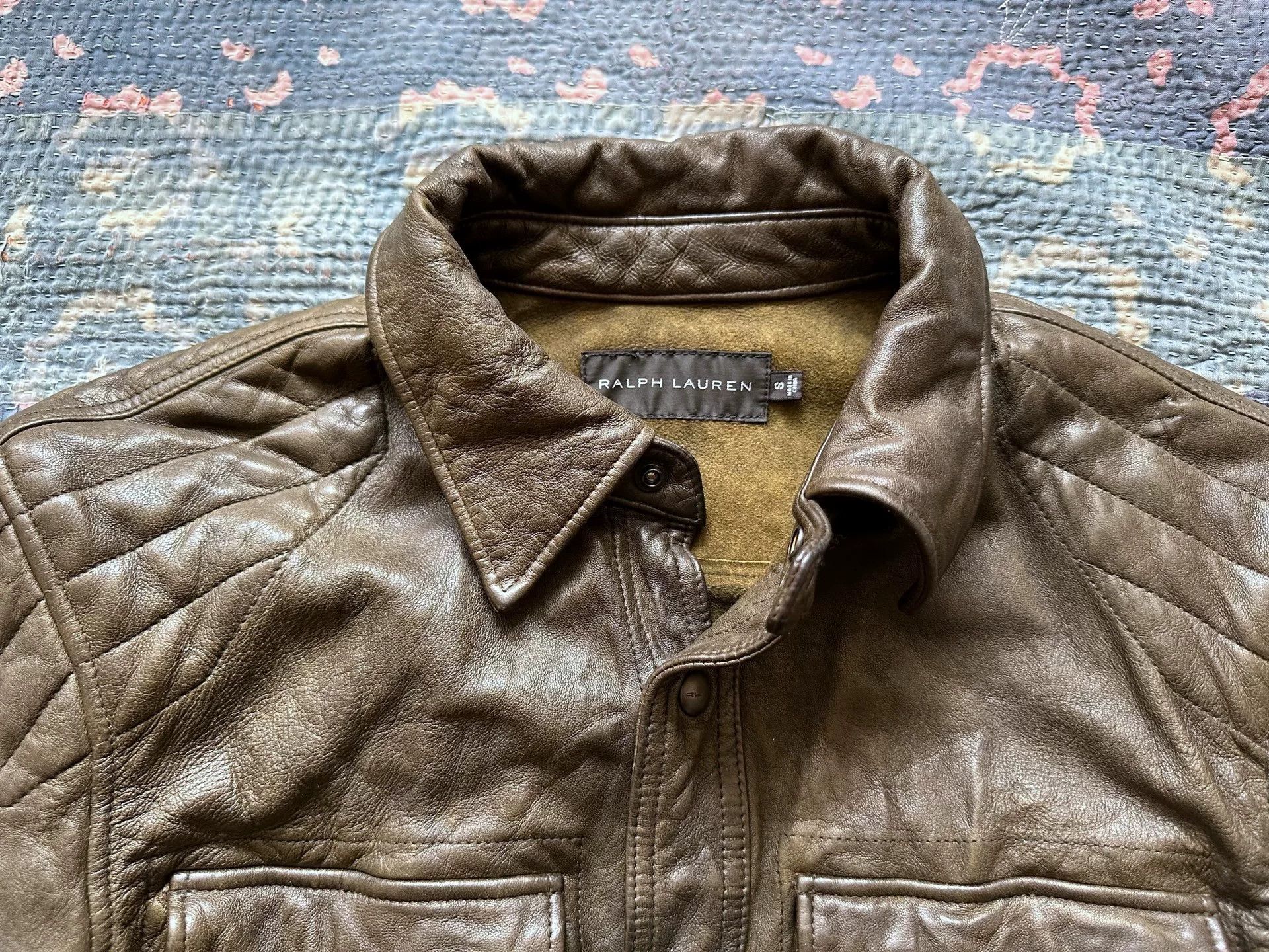 Ralph Lauren Black Label Ralph Lauren Black Label Motorcycle Jacket Size US S / EU 44-46 / 1 - 4 Thumbnail