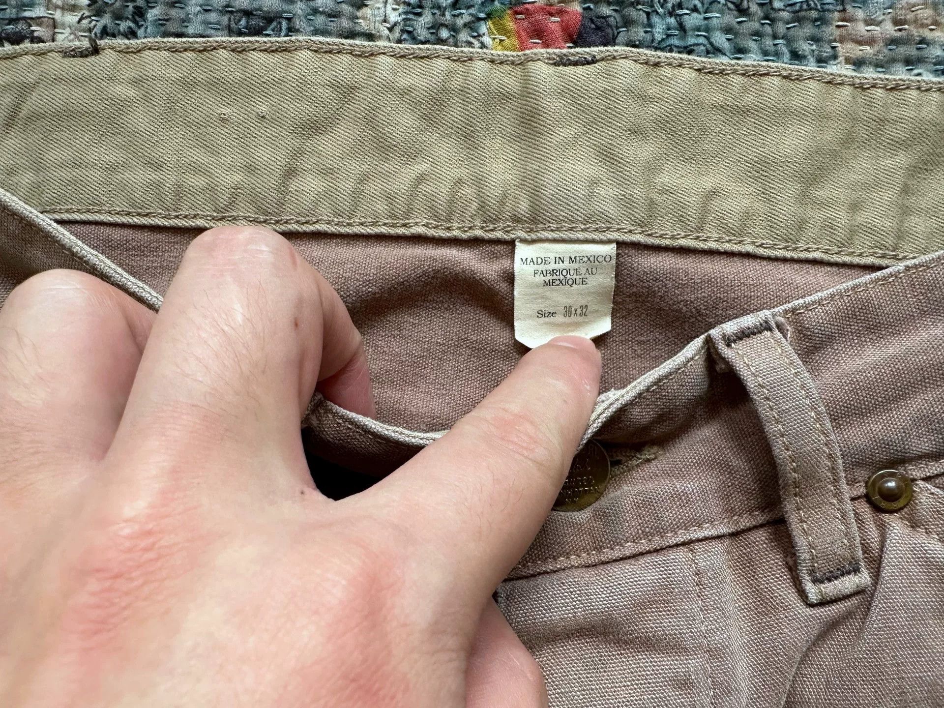 RRL Ralph Lauren RRL Vintage Wash Work Pants Size US 30 / EU 46 - 3 Thumbnail