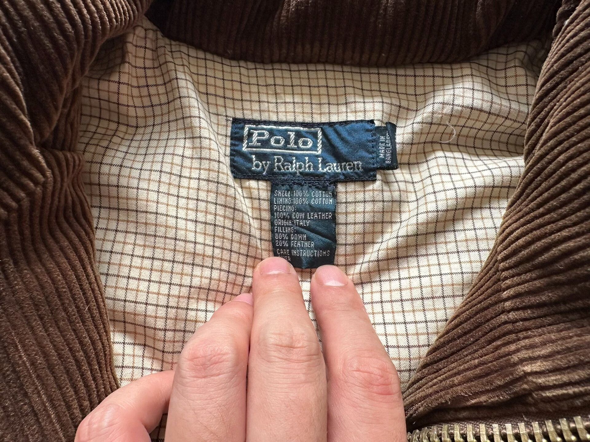 RRL Ralph Lauren Polo Ralph Lauren Corduroy Down Vest Size US M / EU 48-50 / 2 - 6 Thumbnail