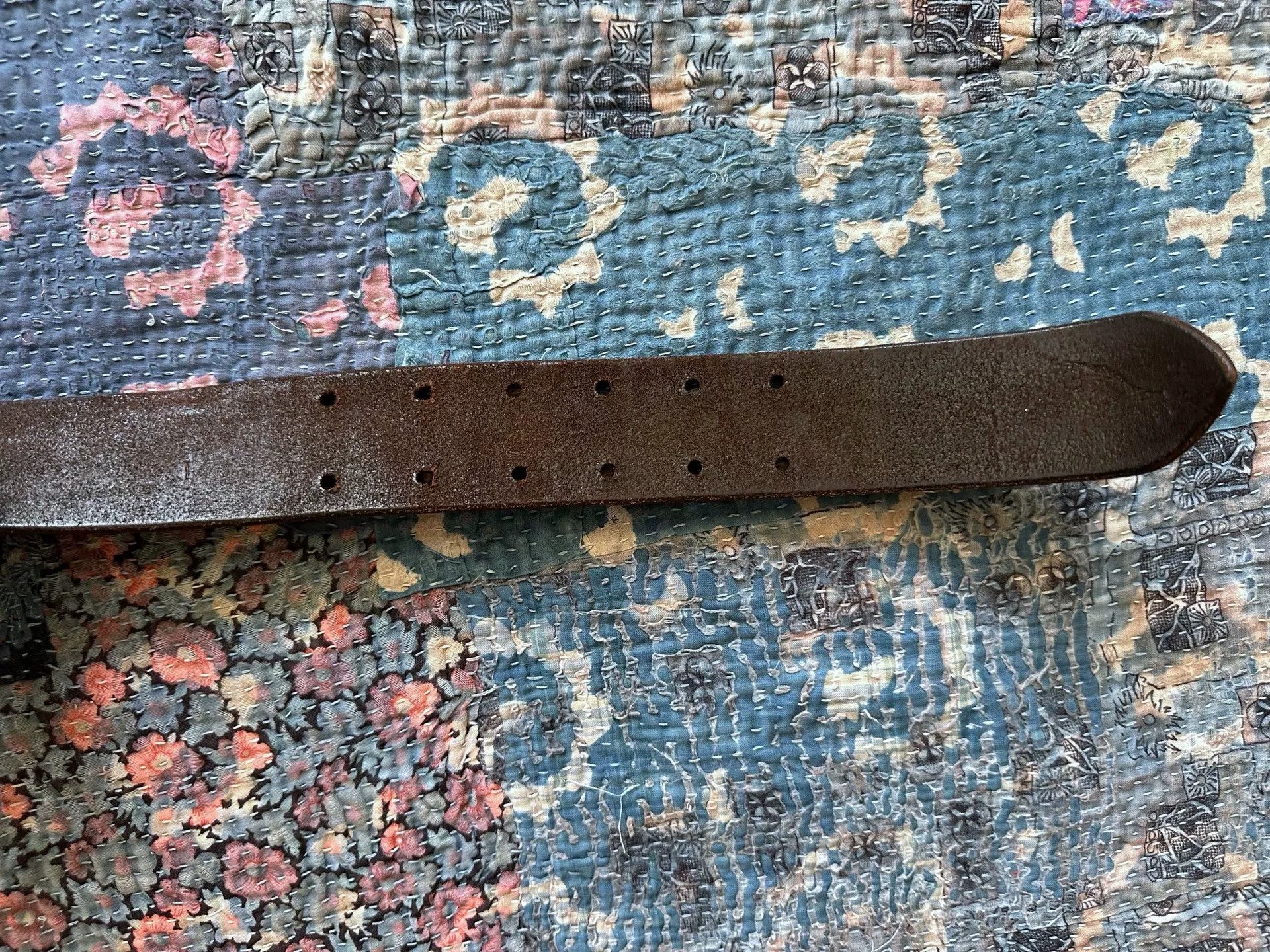 RRL Ralph Lauren RRL Anchor Double Buckle Belt Size ONE SIZE - 5 Thumbnail