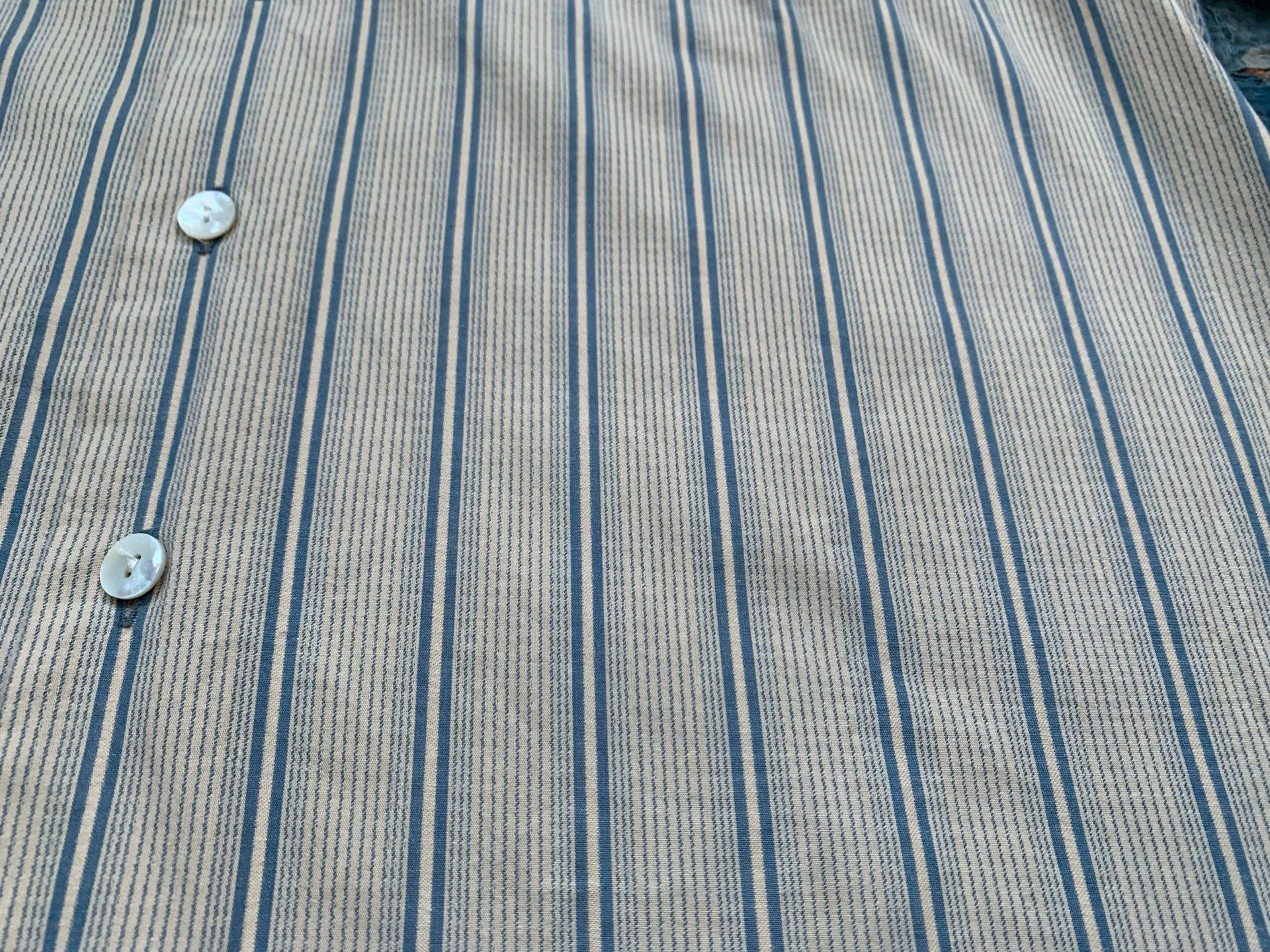 RRL Ralph Lauren RRL Striped Cotton Shirt Size US S / EU 44-46 / 1 - 3 Thumbnail