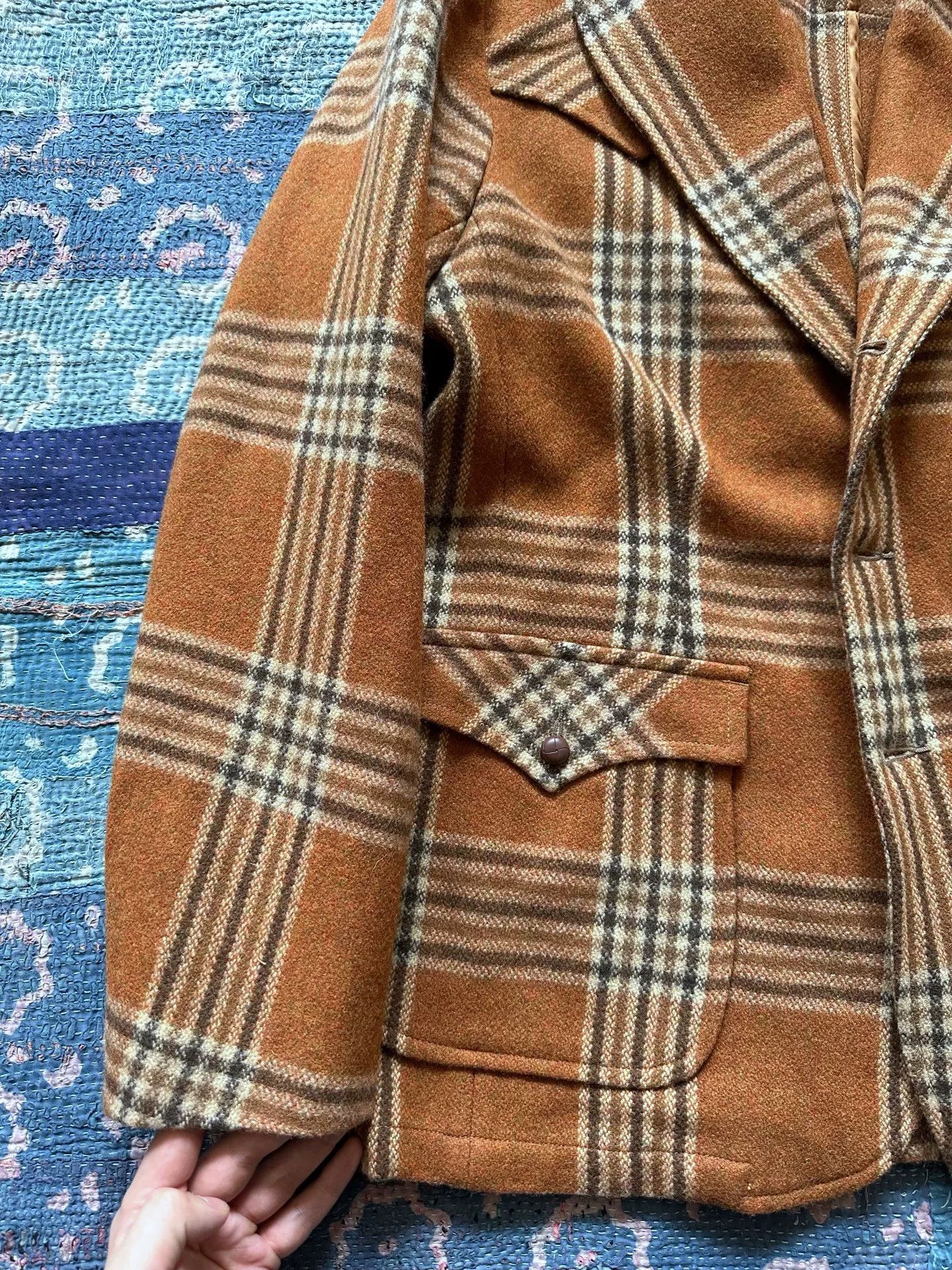 RRL Ralph Lauren RRL Western Plaid Blazer Jacket Size US L / EU 52-54 / 3 - 6 Thumbnail