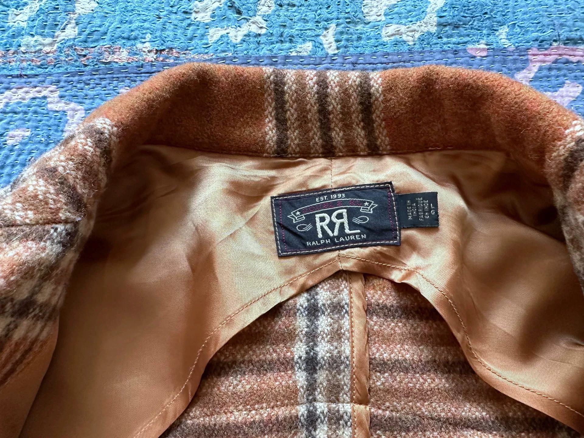 RRL Ralph Lauren RRL Western Plaid Blazer Jacket Size US L / EU 52-54 / 3 - 3 Thumbnail