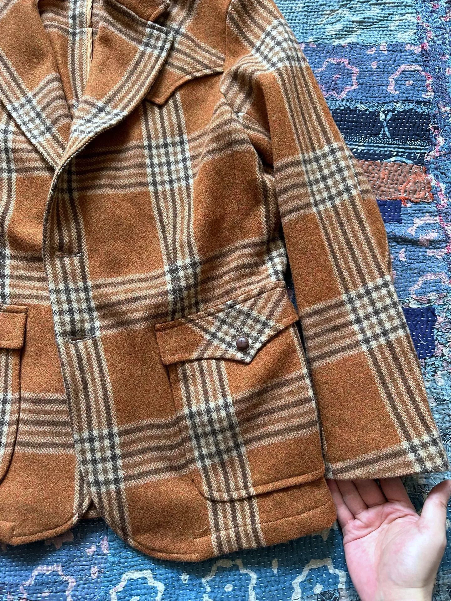RRL Ralph Lauren RRL Western Plaid Blazer Jacket Size US L / EU 52-54 / 3 - 7 Thumbnail