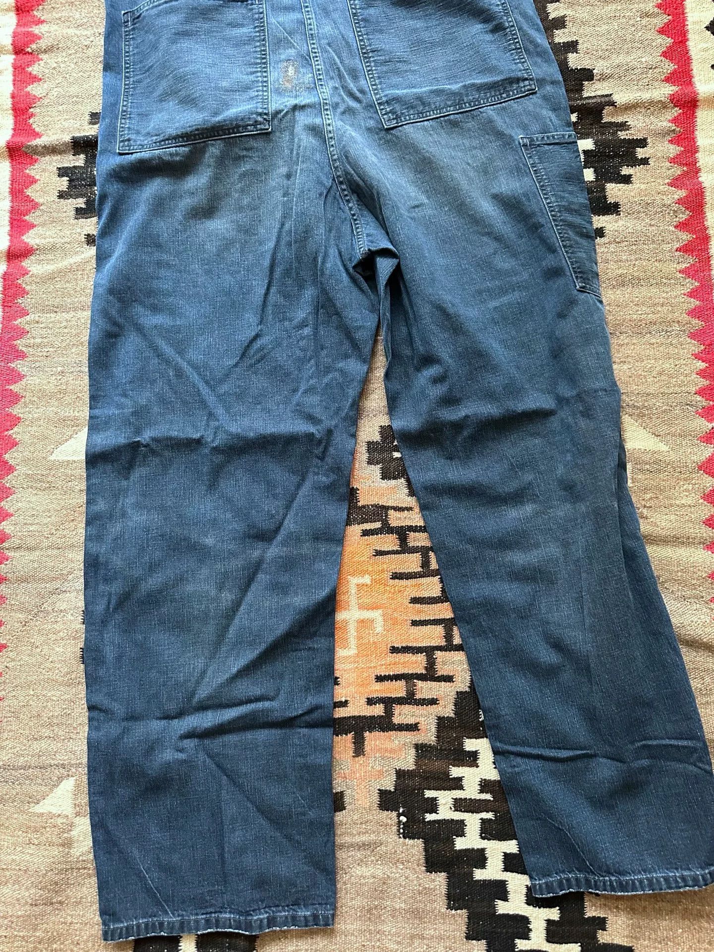 RRL Ralph Lauren RRL Distressed Wash Overalls Size US 26 / EU 42 - 2 Thumbnail