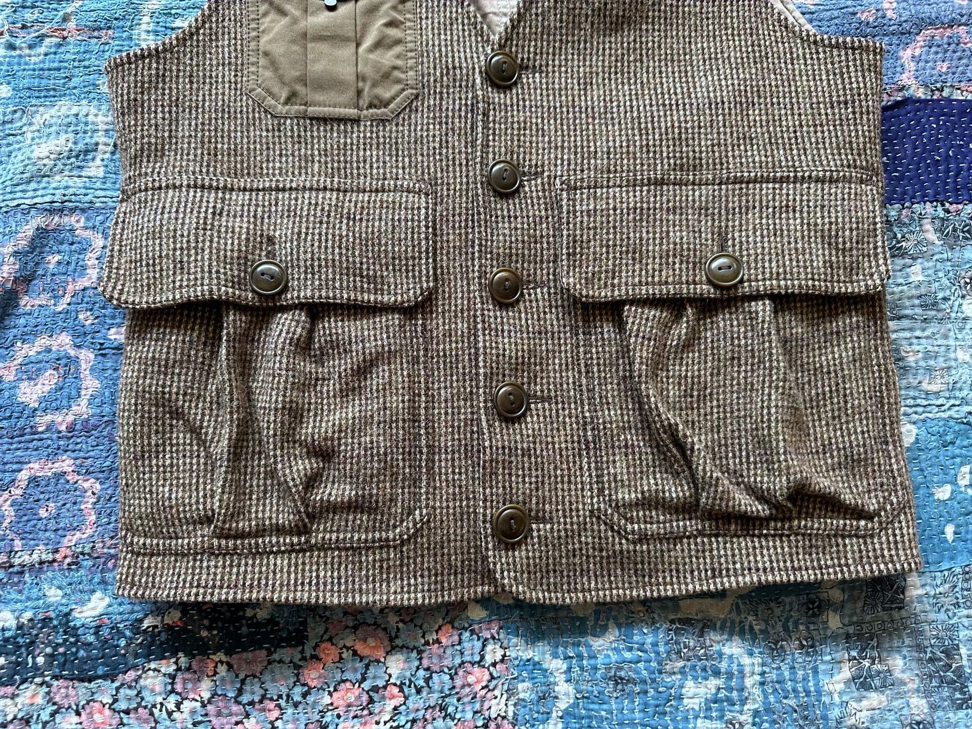 RRL Ralph Lauren Rugby RL RRL Wool Blend Vest Size US S / EU 44-46 / 1 - 4 Thumbnail