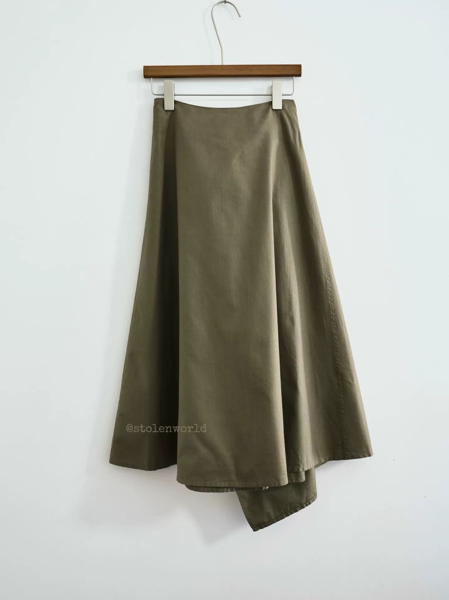 Yohji Yamamoto Yohji Yamamoto Asymmetrical Drape Skirt Size 22" - 3 Thumbnail