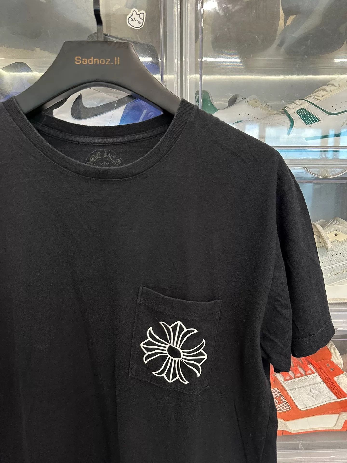Chrome Hearts Chrome Hearts Circle Cross Black T-shirt-Dmc Size US L / EU 52-54 / 3 - 2 Thumbnail