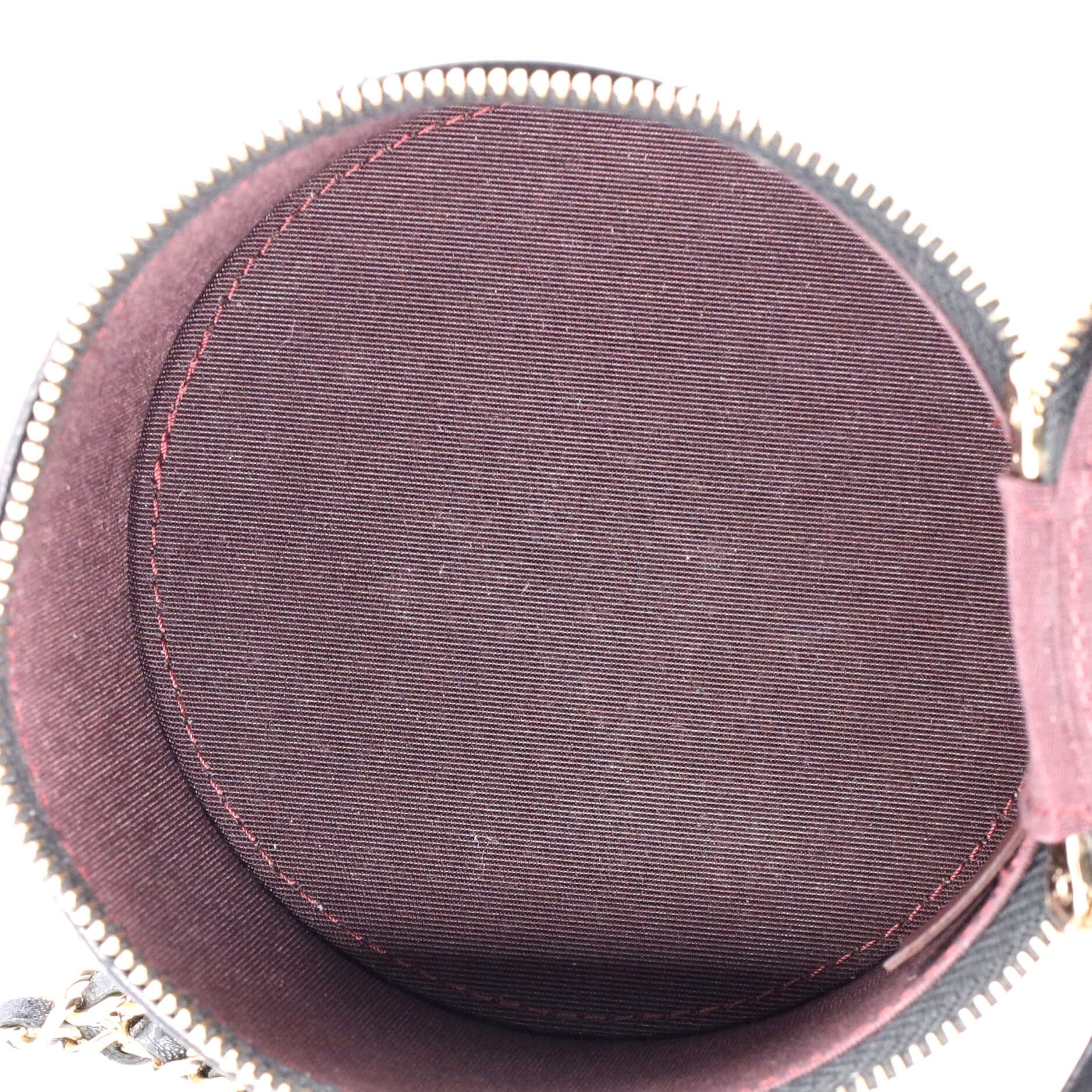 Chanel CC Round Vanity Case with Chain Size ONE SIZE - 6 Thumbnail