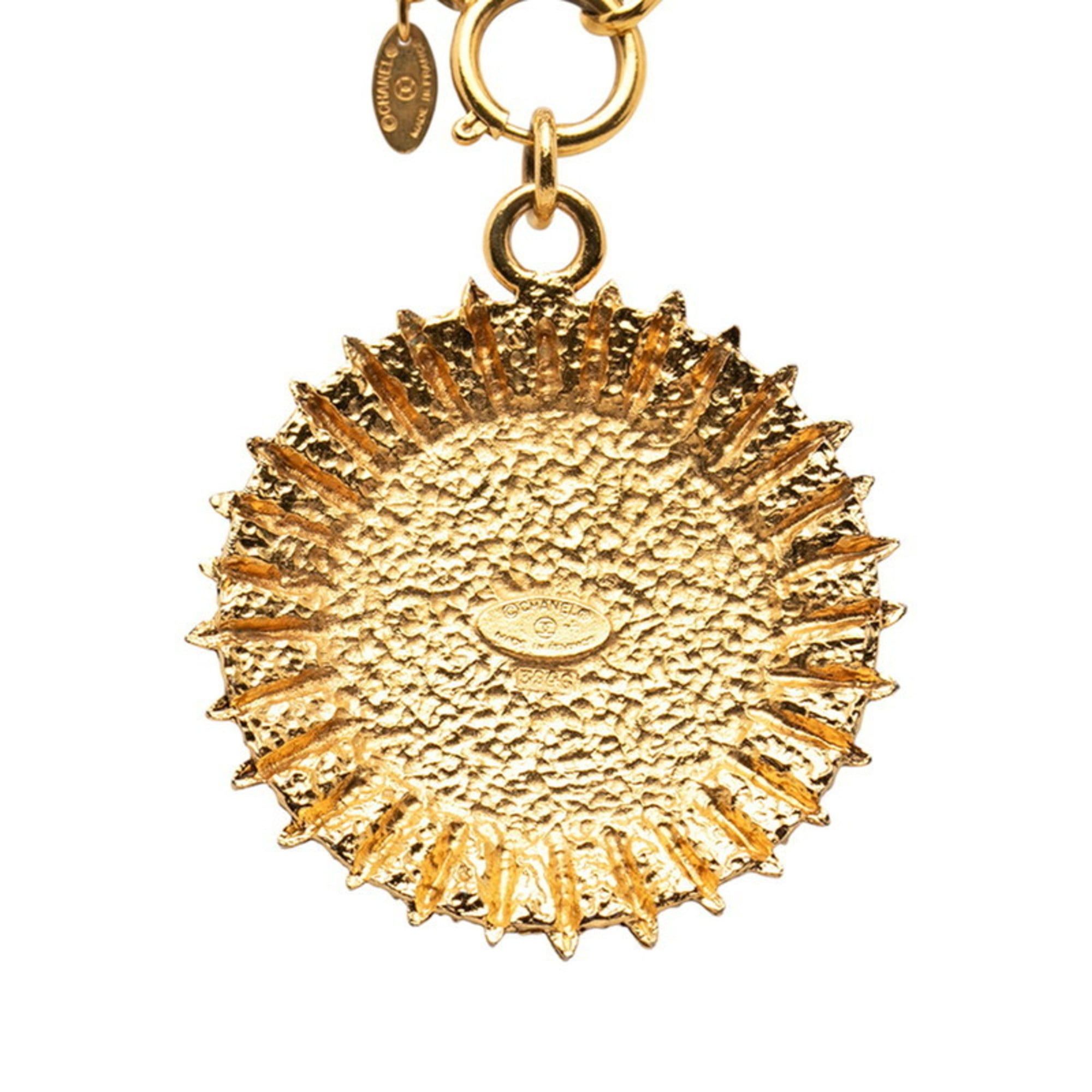 Chanel Chanel necklace gold plated women's CHANEL Size ONE SIZE - 2 Thumbnail