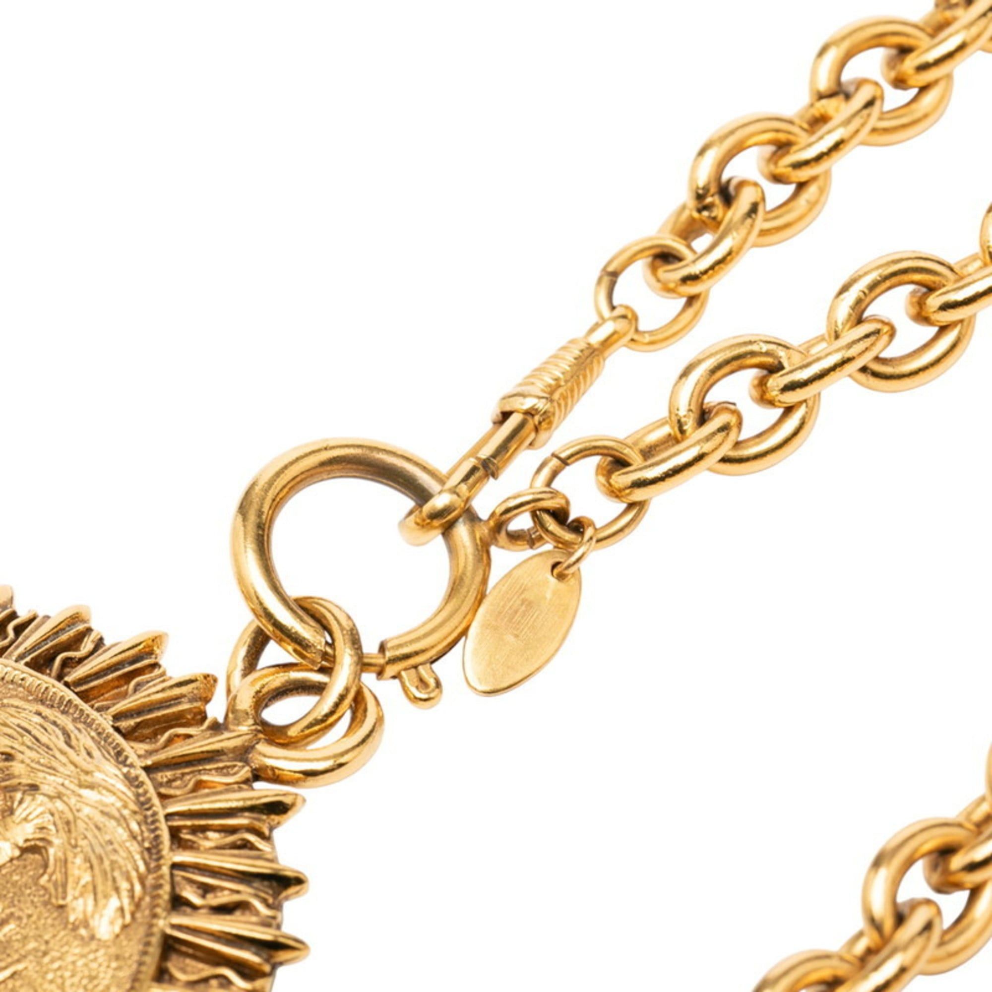 Chanel Chanel necklace gold plated women's CHANEL Size ONE SIZE - 4 Thumbnail
